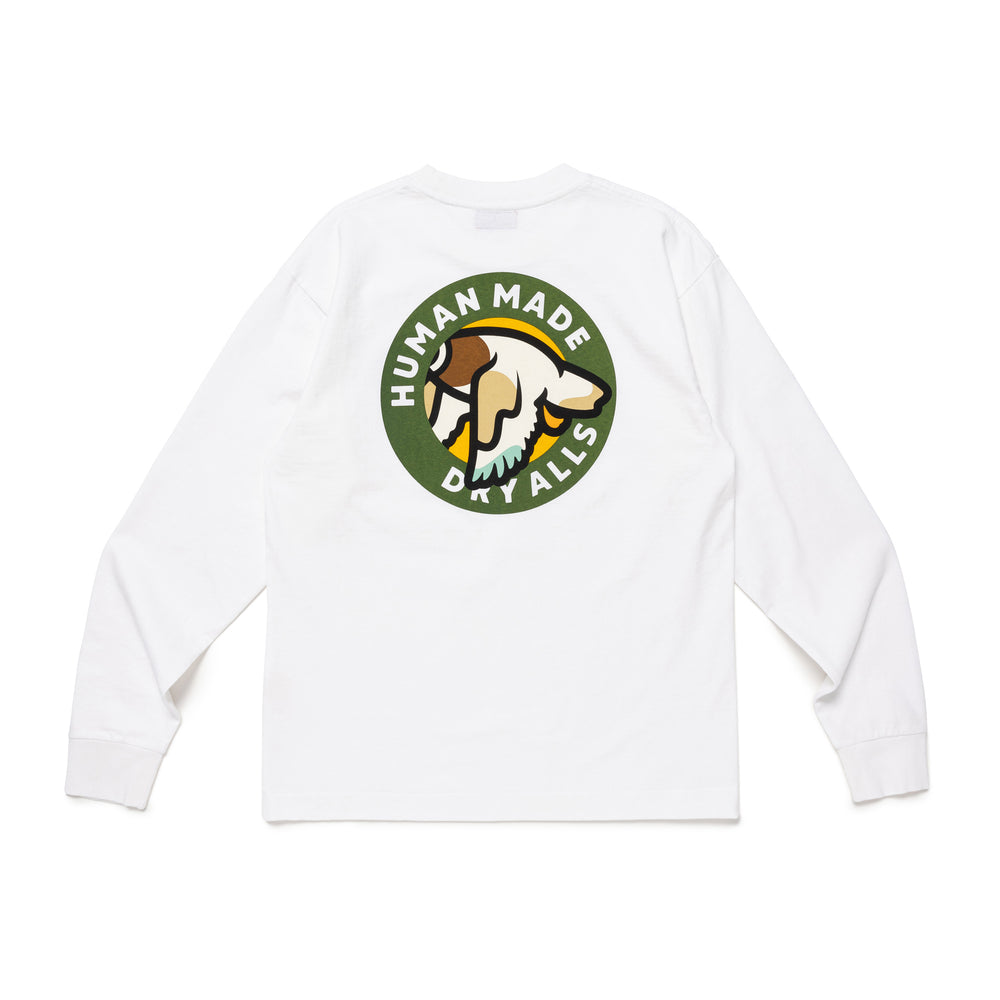 HUMAN MADE  GRAPHIC L/S T-SHIRT WH-B