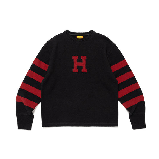HUMAN MADE SPORTS KNIT SWEATER BK-A
