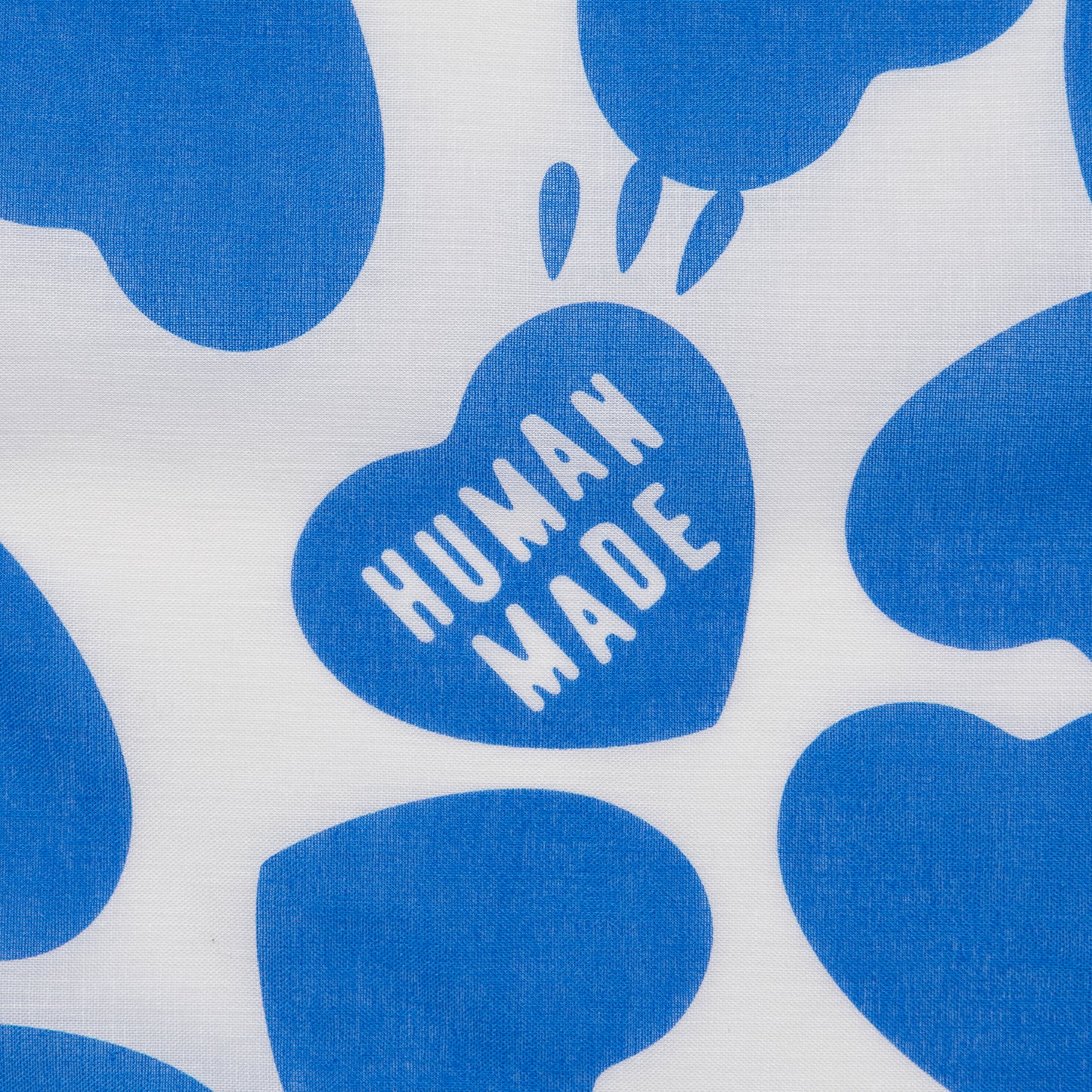 HUMAN MADE HEART BIG BANDANA BL-C