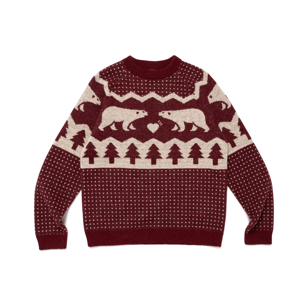 HUMAN MADE POLAR BEAR KNIT SWEATER BD-A