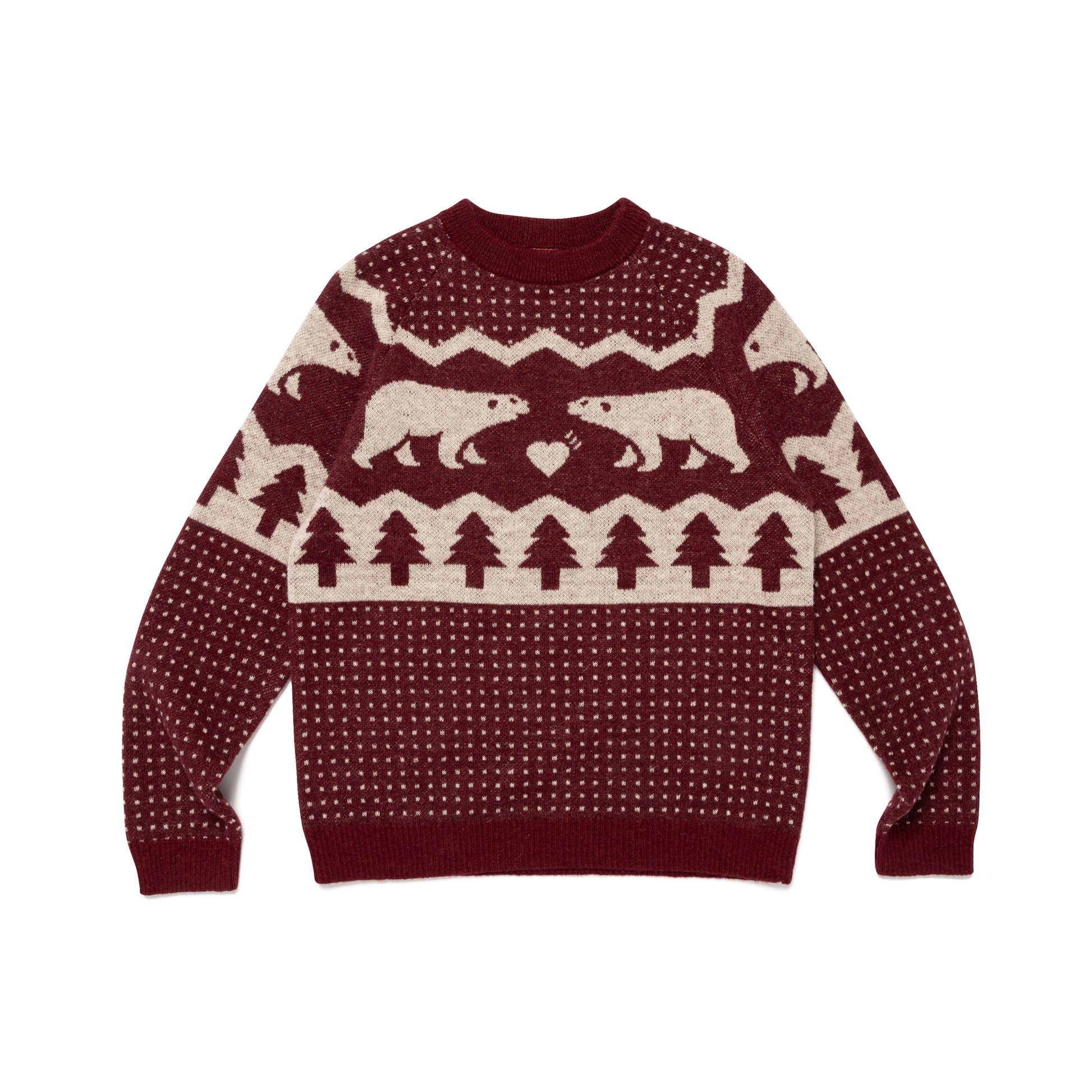 HUMAN MADE POLAR BEAR KNIT SWEATER BD-A