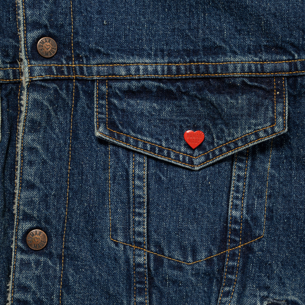 HUMAN MADE BOA LINED DENIM JACKET IN-E