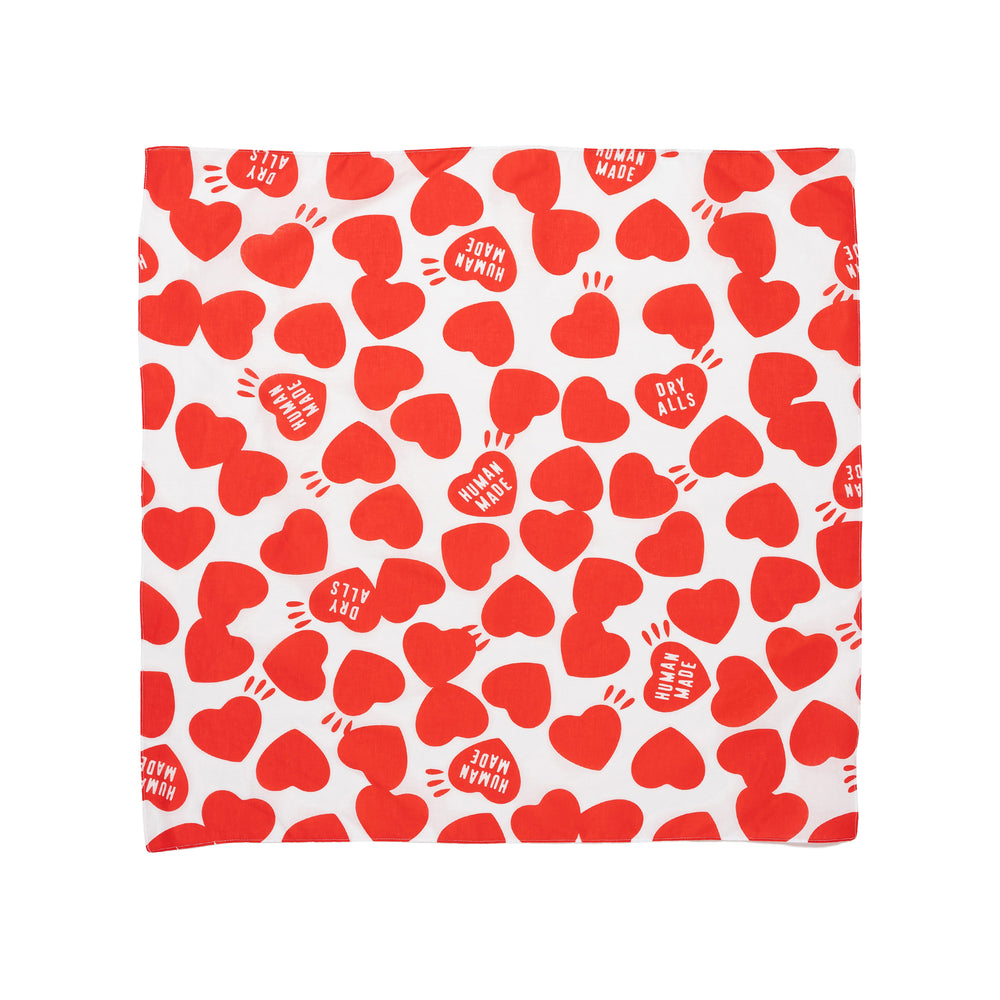 HUMAN MADE HEART BIG BANDANA RD-A