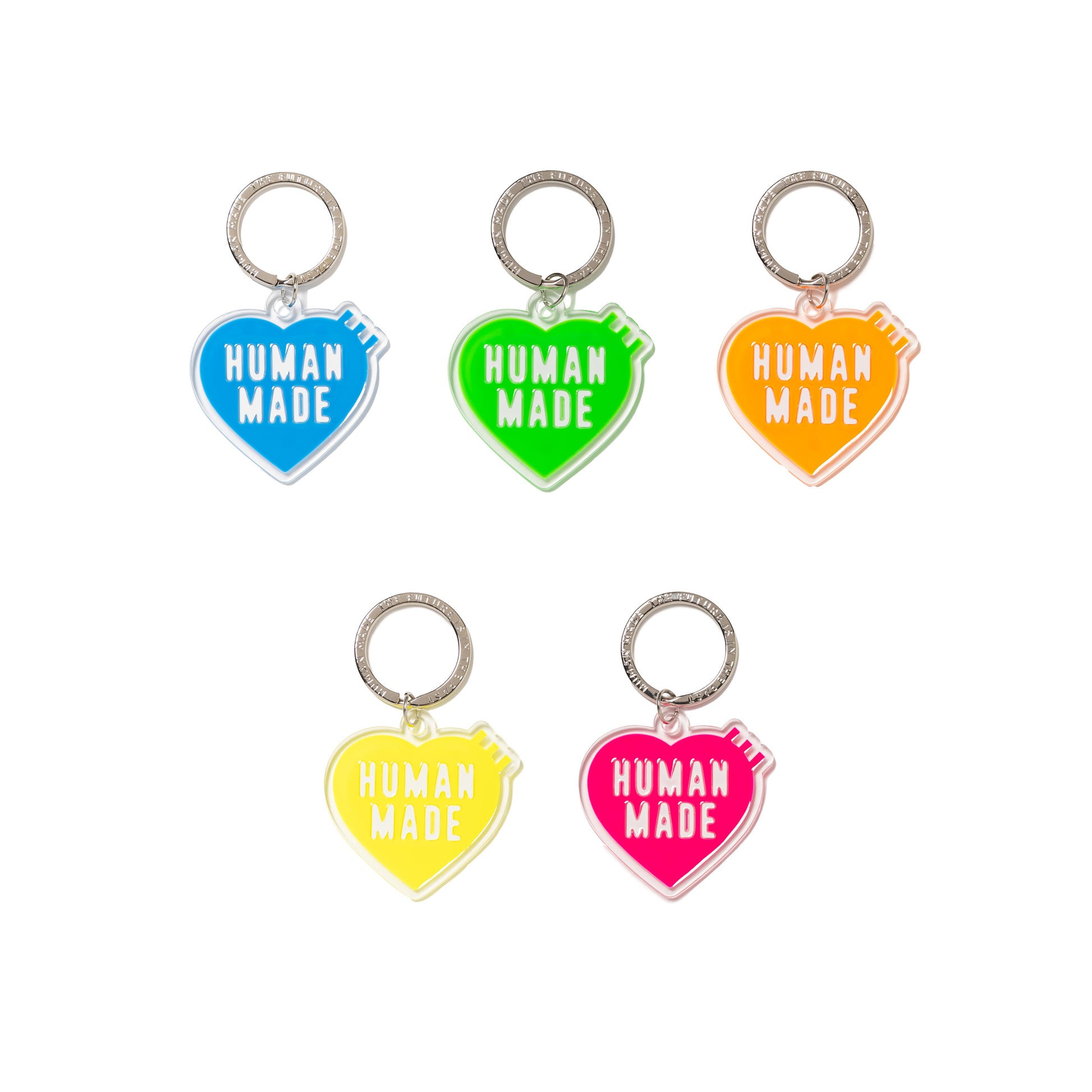 HUMAN MADE HEART KEYRING
