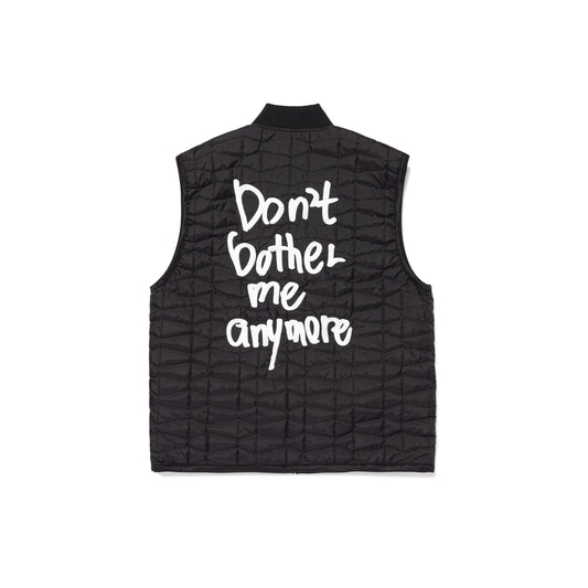 WASTED YOUTH QUILTED PUFF REVERSIBLE VEST BK-B