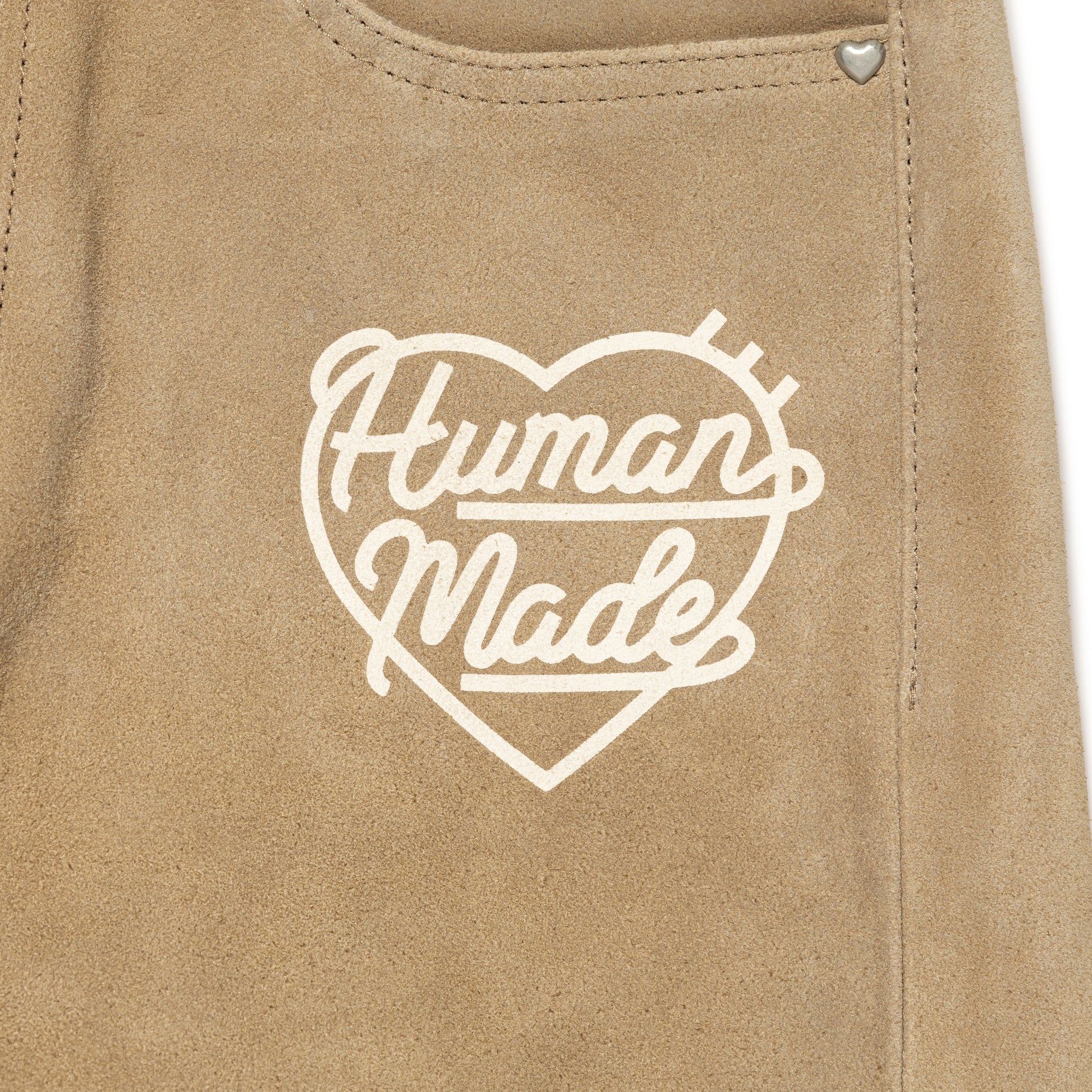 HUMAN MADE SUEDE LEATHER PANTS BG-E