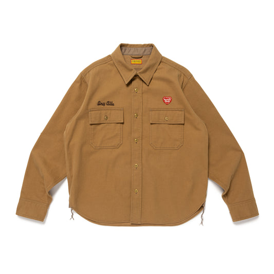 HUMAN MADE WORK SHIRT BG-A