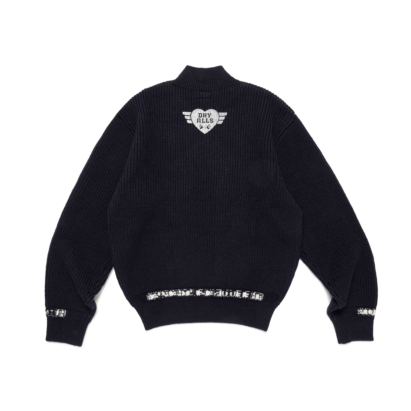 HUMAN MADE  MOC NECK KNIT SWEATER NY-B