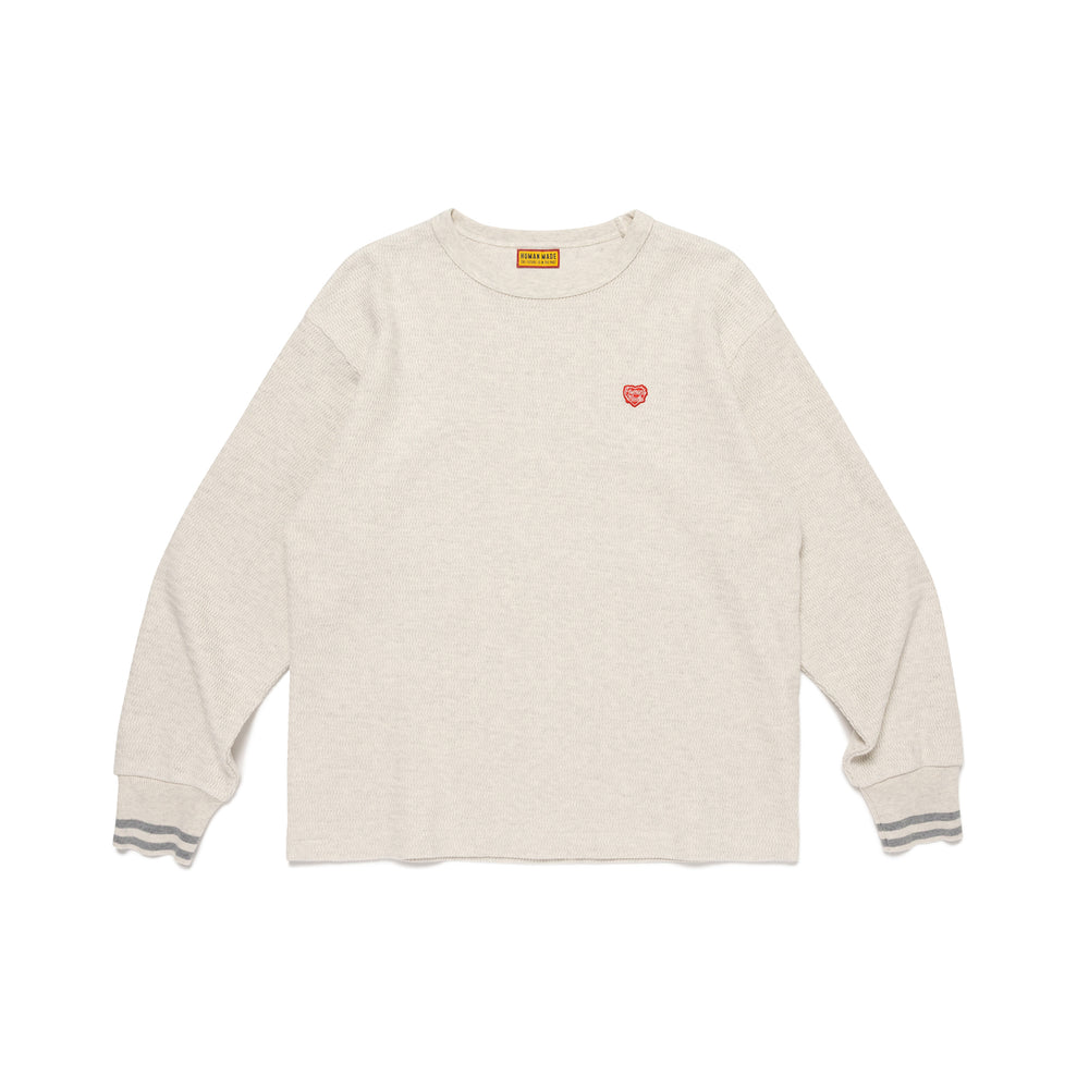 HUMAN MADE THERMAL LS T-SHIRT WH-A