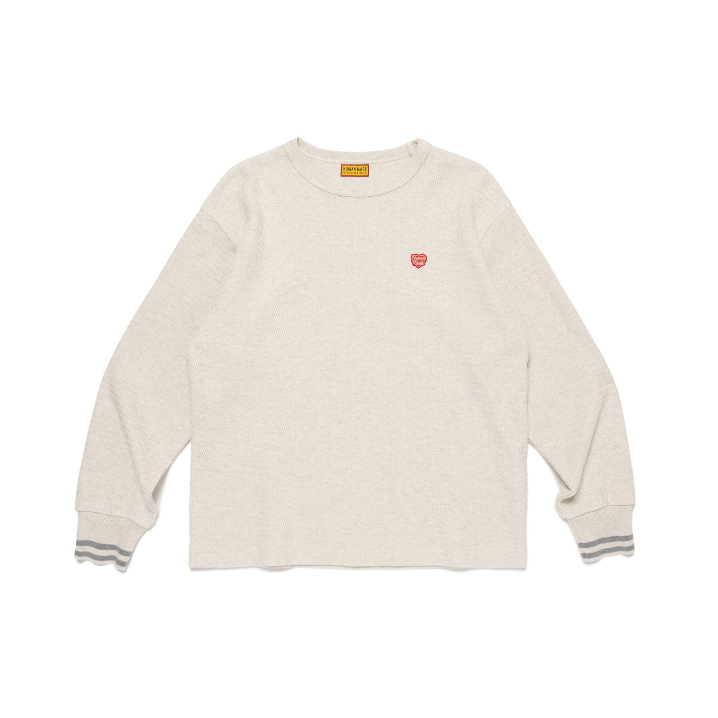 HUMAN MADE THERMAL LS T-SHIRT WH-A