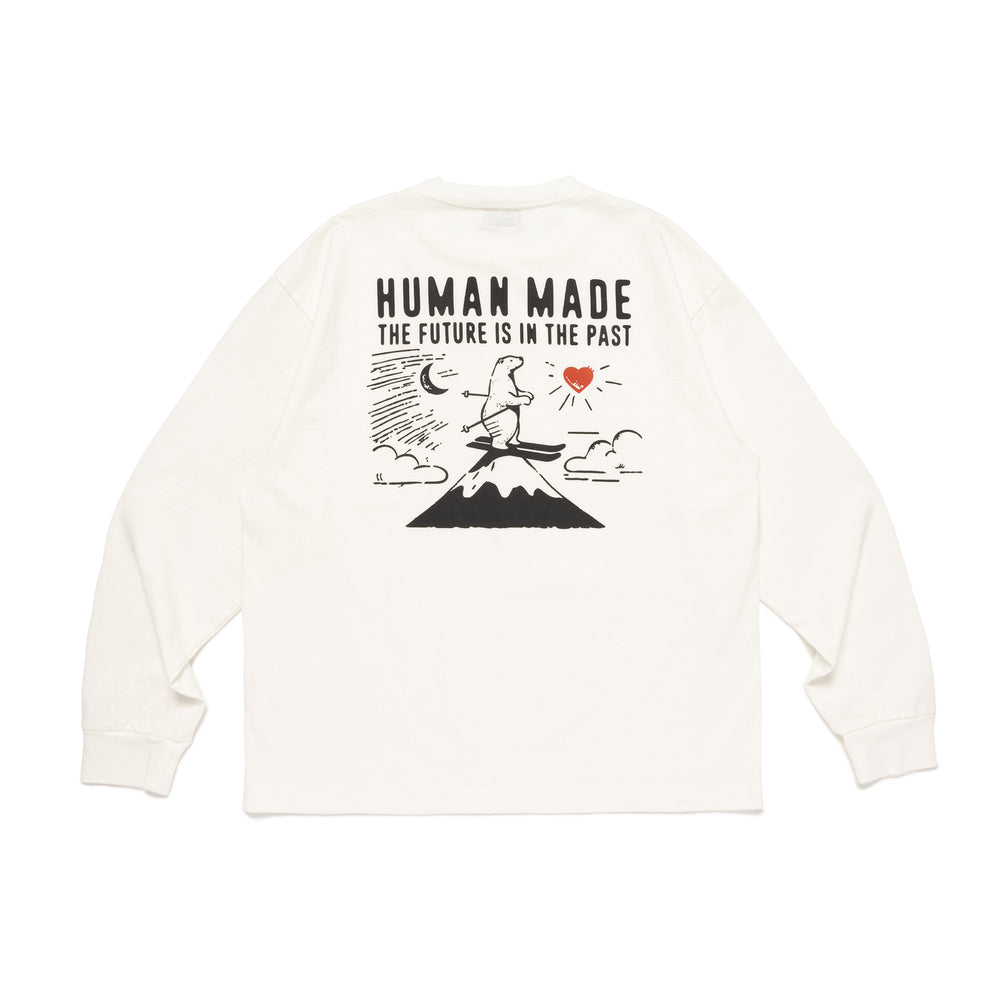HUMAN MADE GRAPHIC LS T-SHIRT WH-B
