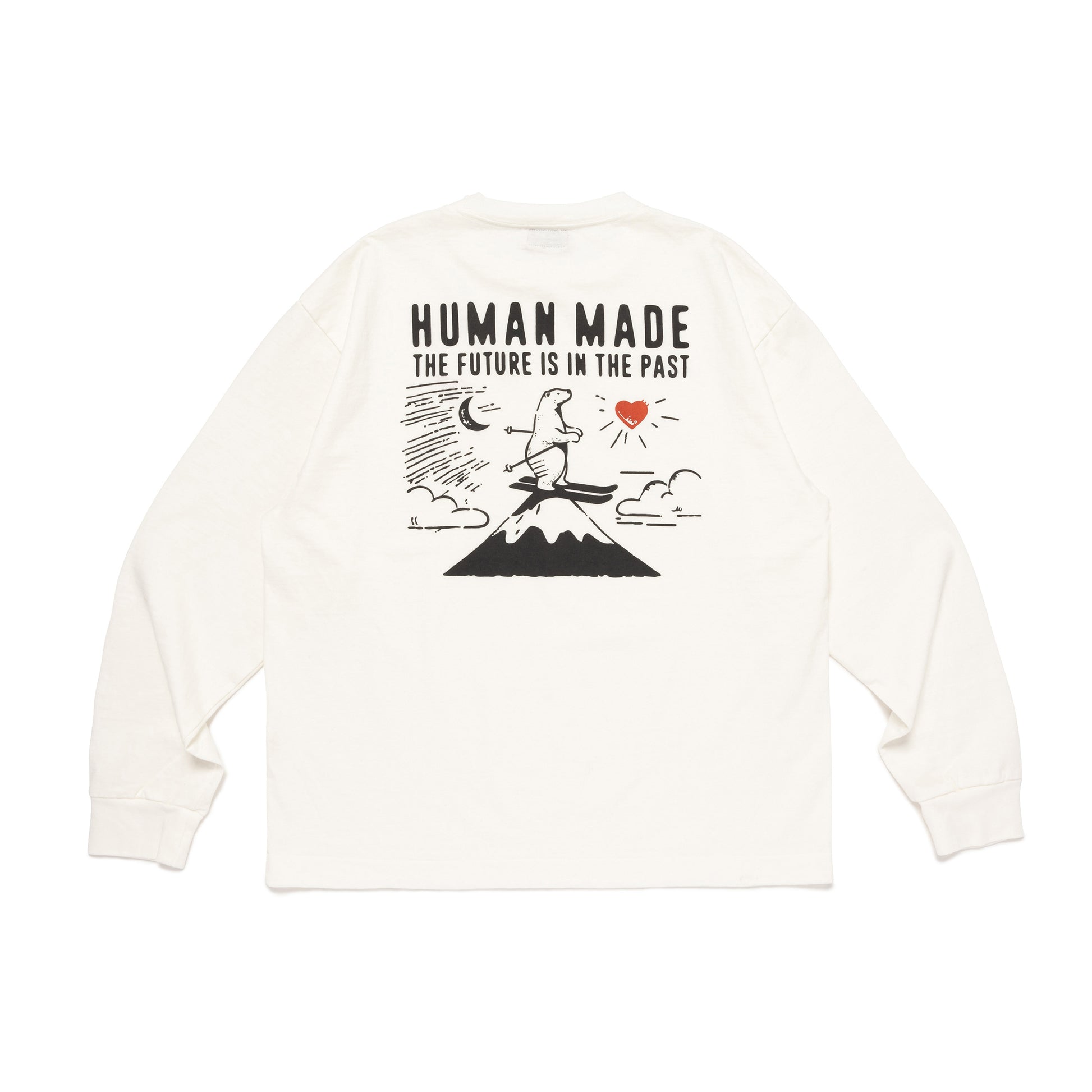 HUMAN MADE GRAPHIC LS T-SHIRT WH-B