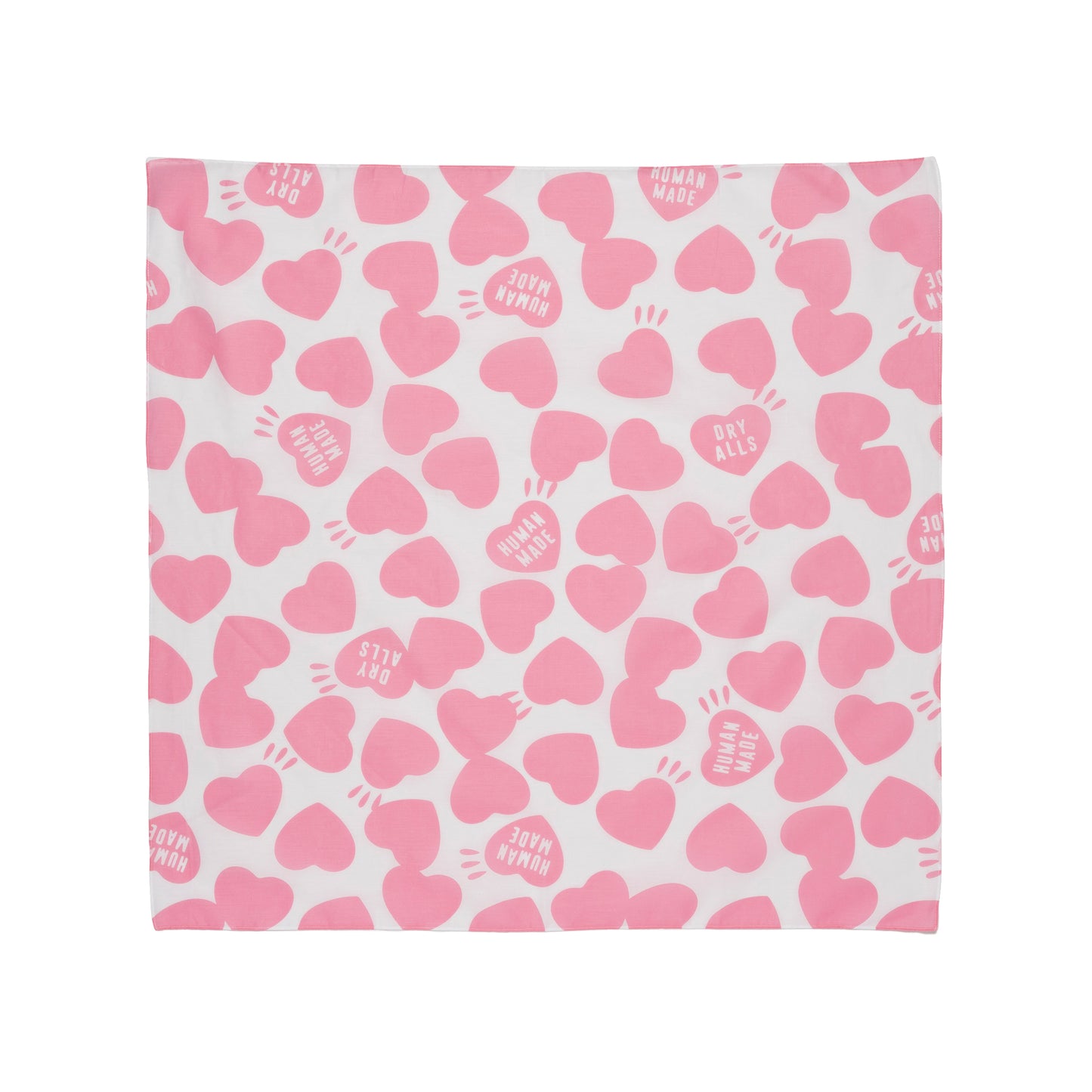 HUMAN MADE HEART BIG BANDANA PK-A