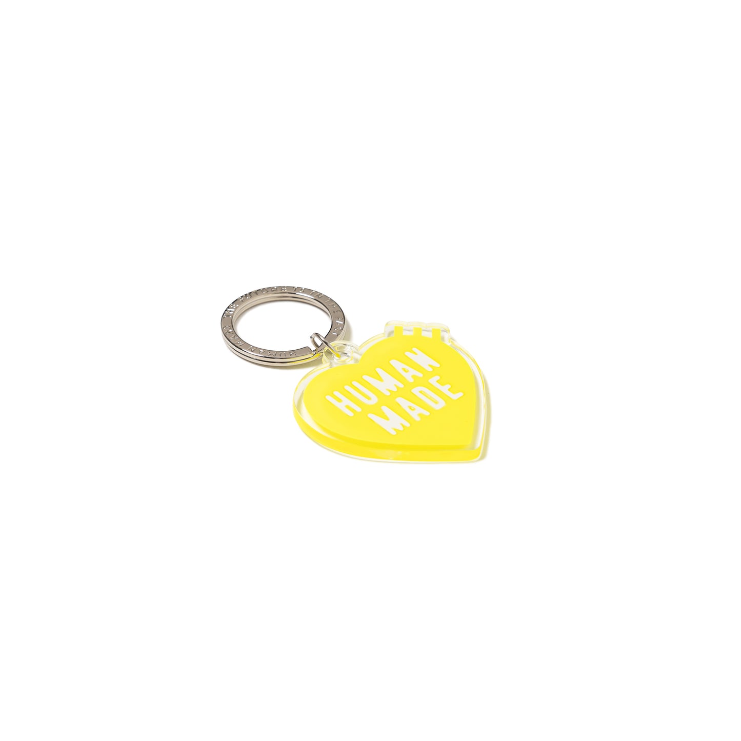 HUMAN MADE HEART KEYRING YE-C