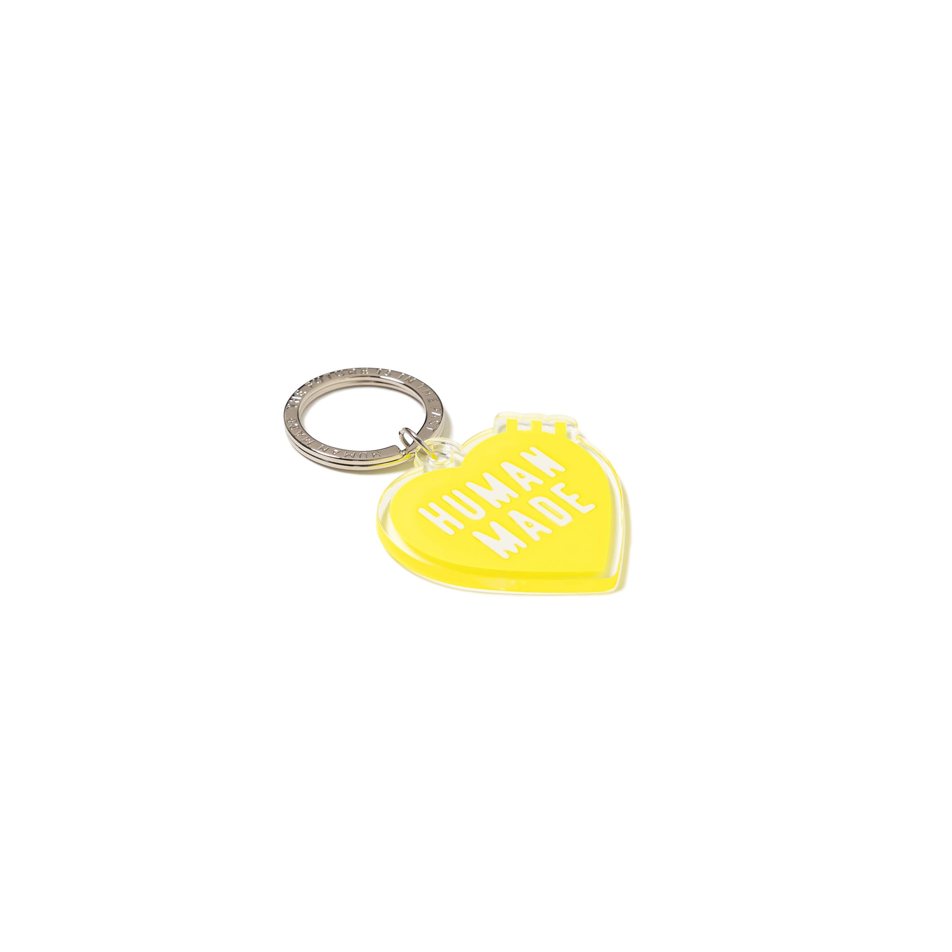 HUMAN MADE HEART KEYRING YE-C