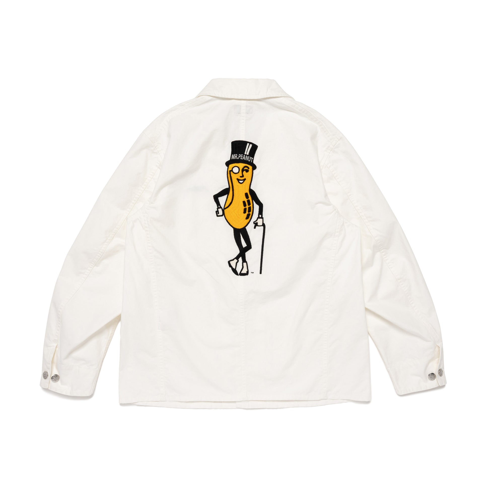 HUMAN MADE MR.PEANUT FACTORY JACKET WH-B