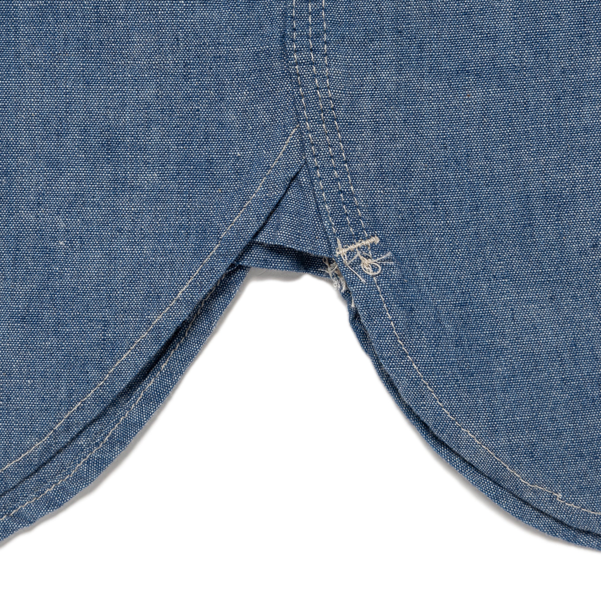 HUMAN MADE  CHAMBRAY SHIRT BL-E