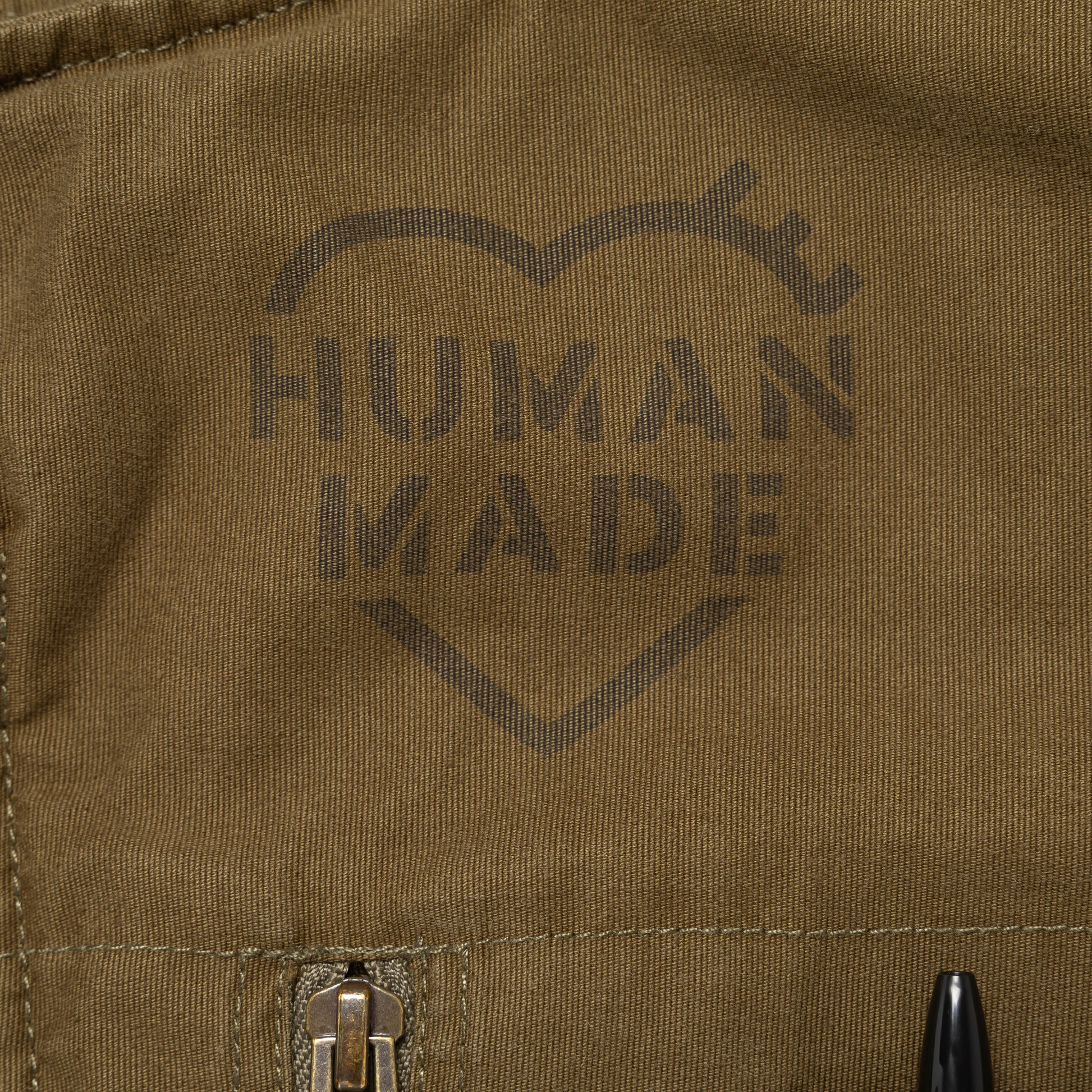 HUMAN MADE  HOODED BLOUSON OD-C