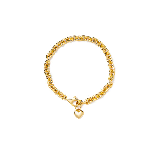 HUMAN MADE HEART SILVER BRACELET GD-B