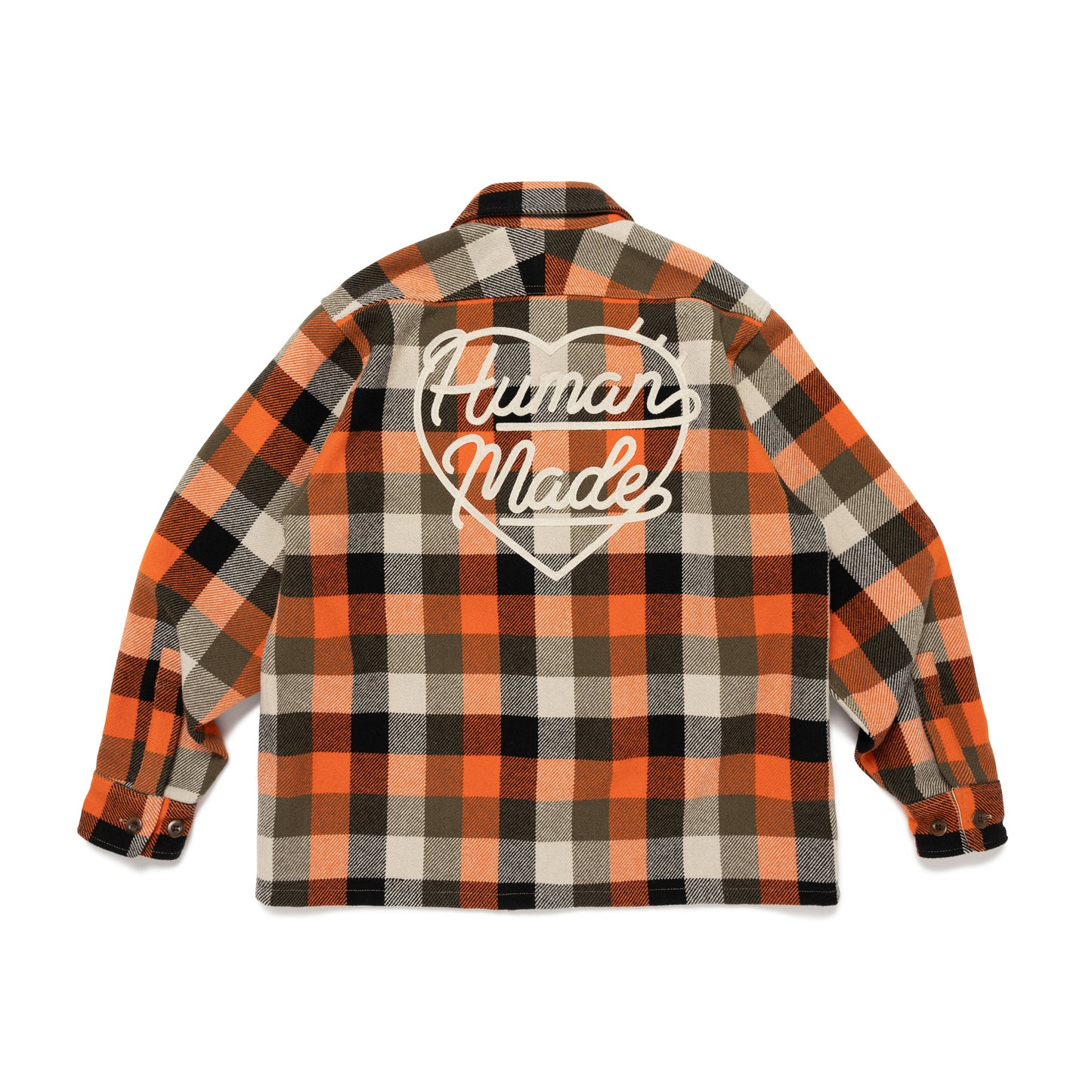 HUMAN MADE WOOL CHECK SHIRT JACKET OG-B