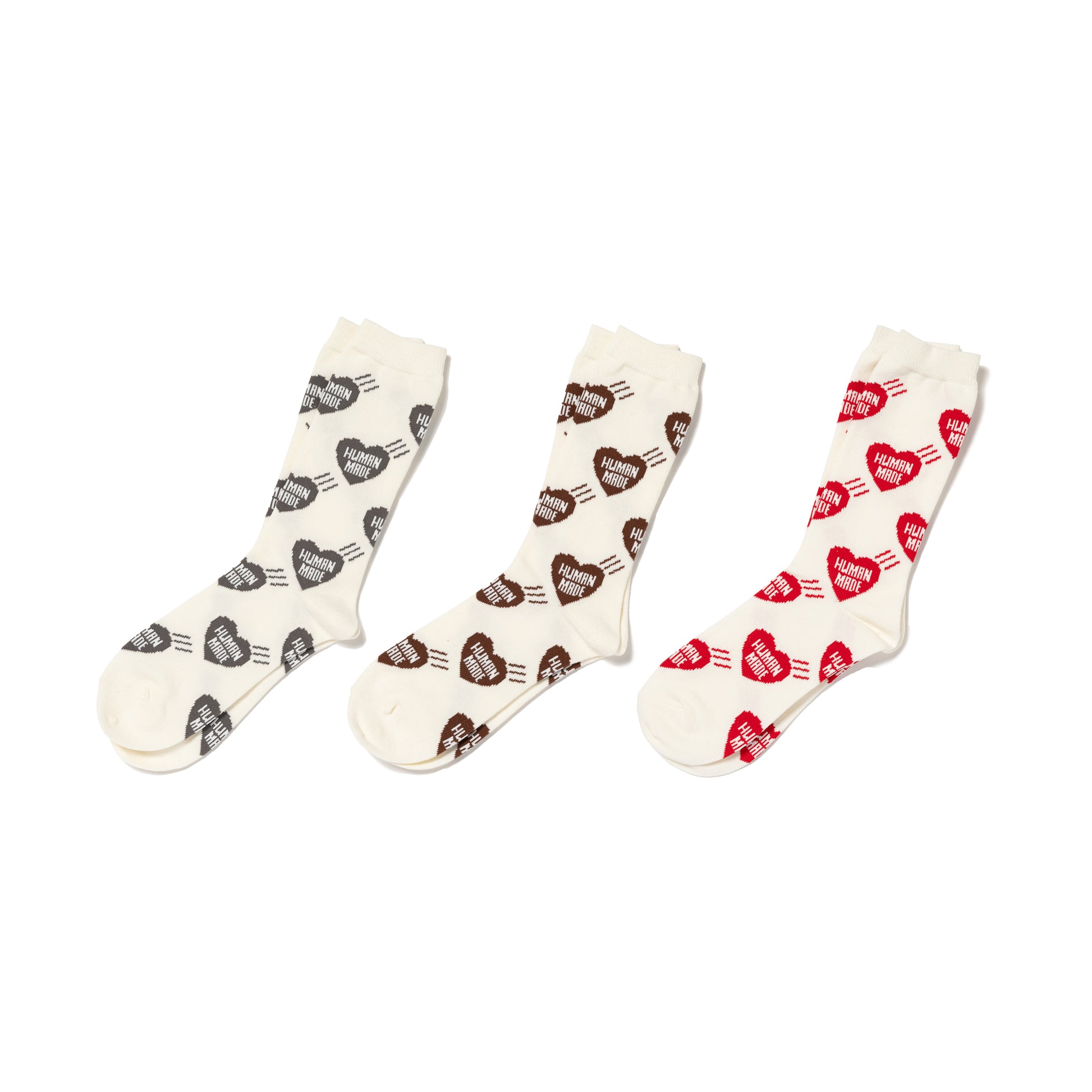 HUMAN MADE HM28GD062 HEART SOCKS