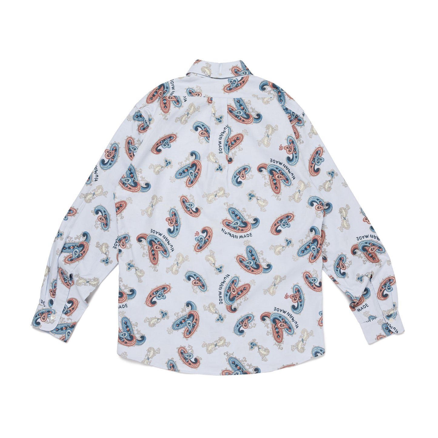 HUMAN MADE PAISLEY BD SHIRT BL-B