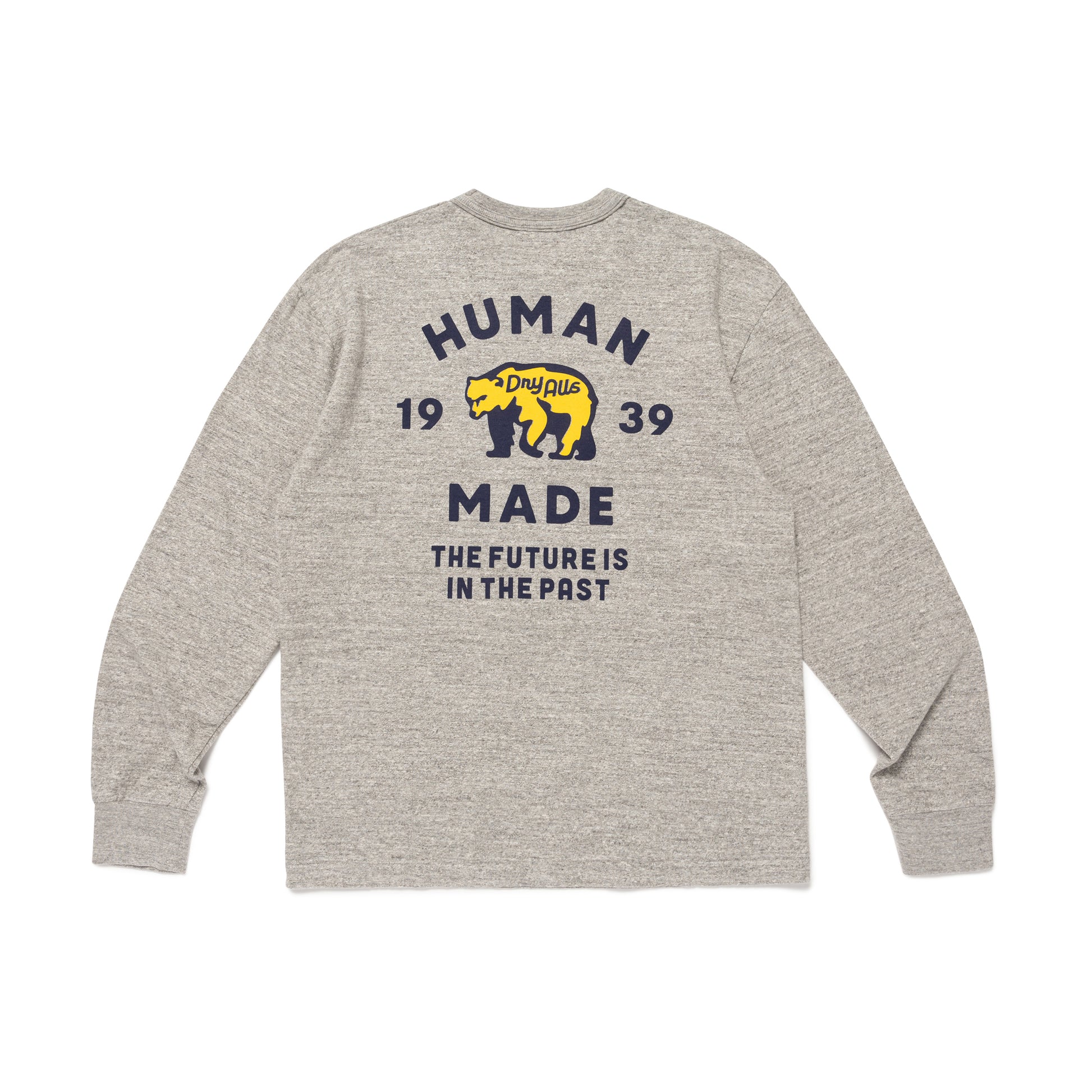 HUMAN MADE GRAPHIC LS SHIRT GY-B