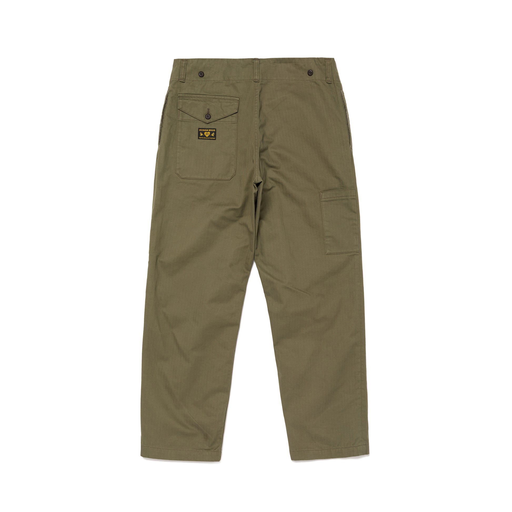 HUMAN MADE STRAIGHT CARGO PANTS OD-B