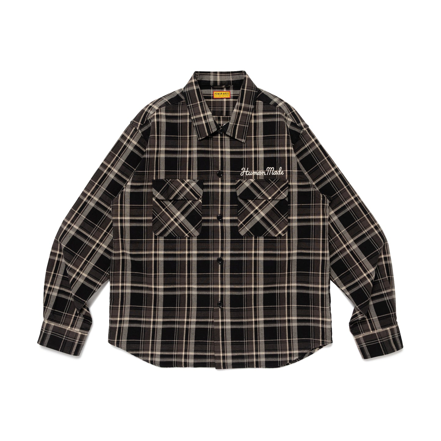 HUMAN MADE CHECK SHIRT BK-A