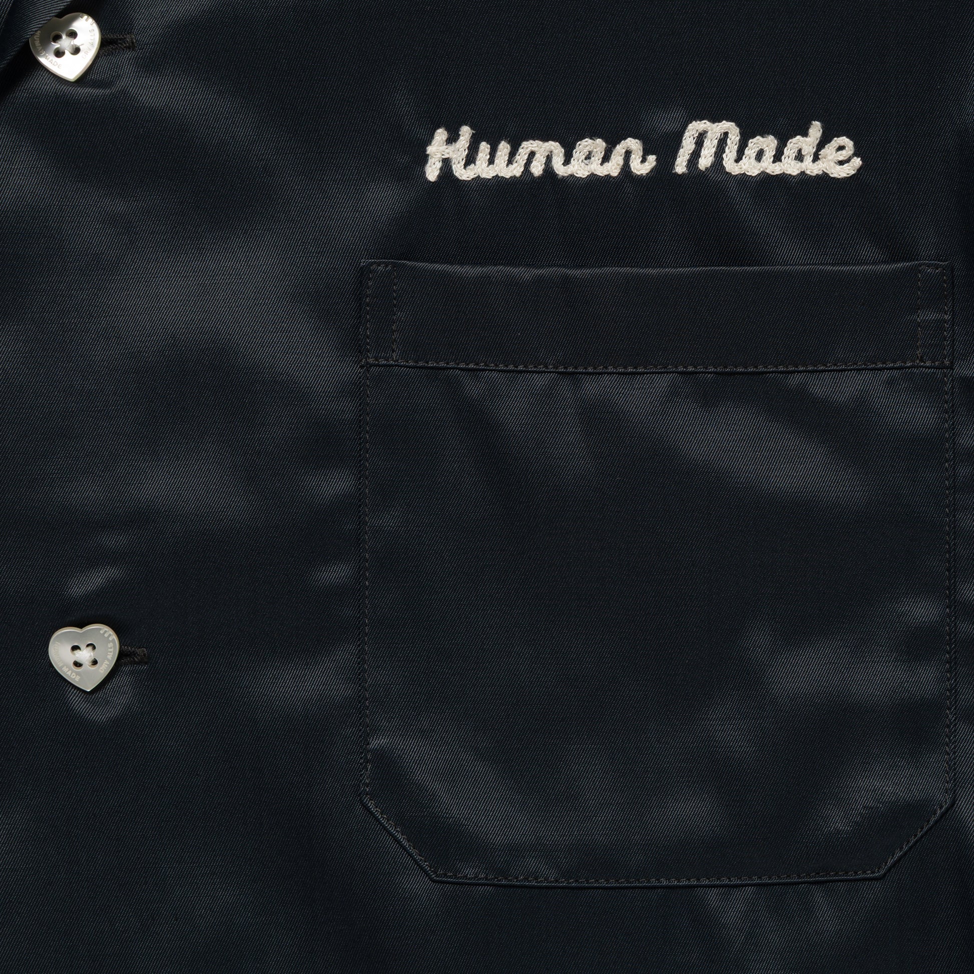 HUMAN MADE BOWLING S_S SHIRT BK-D