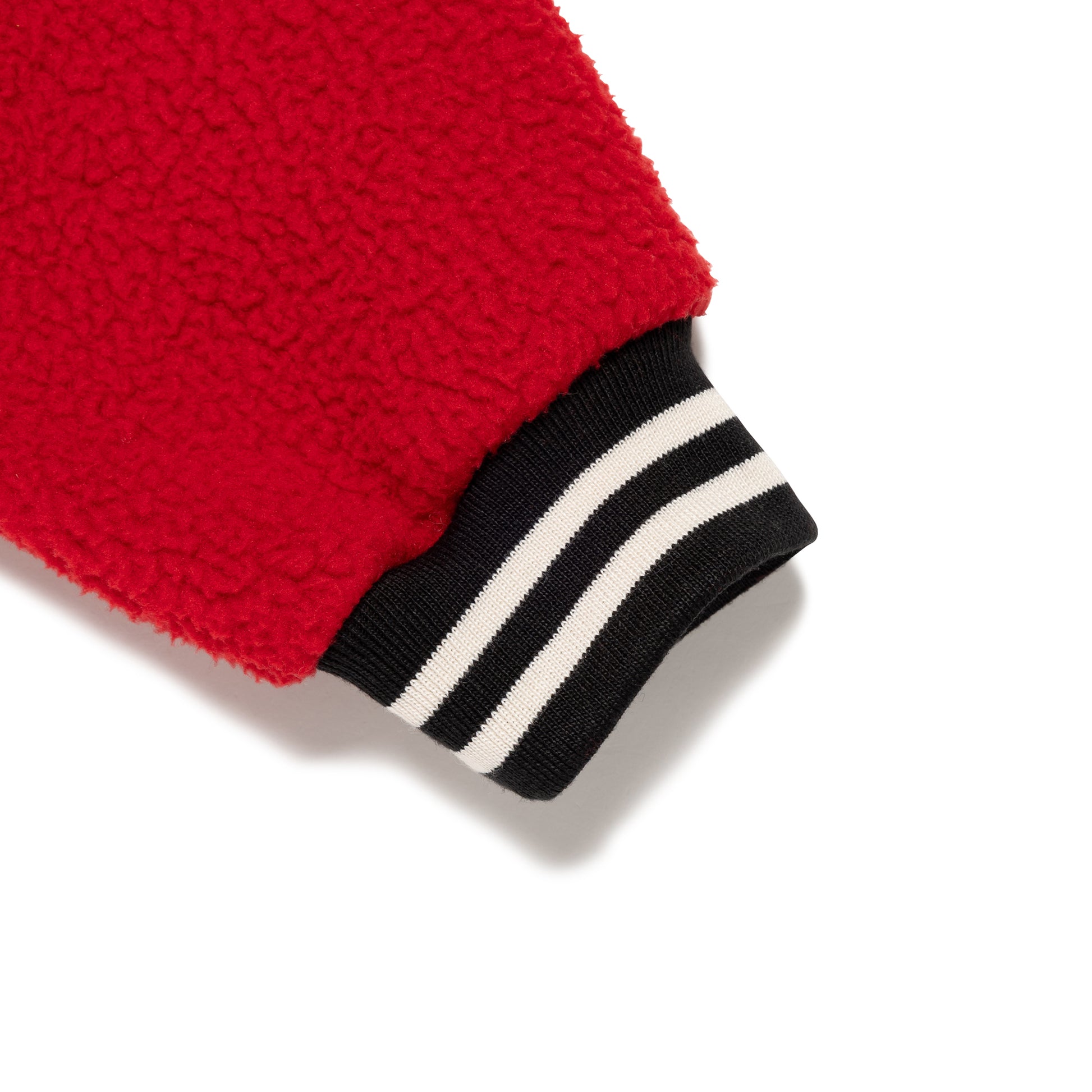 HUMAN MADE HALF-ZIP FLEECE PULLOVER RD-F