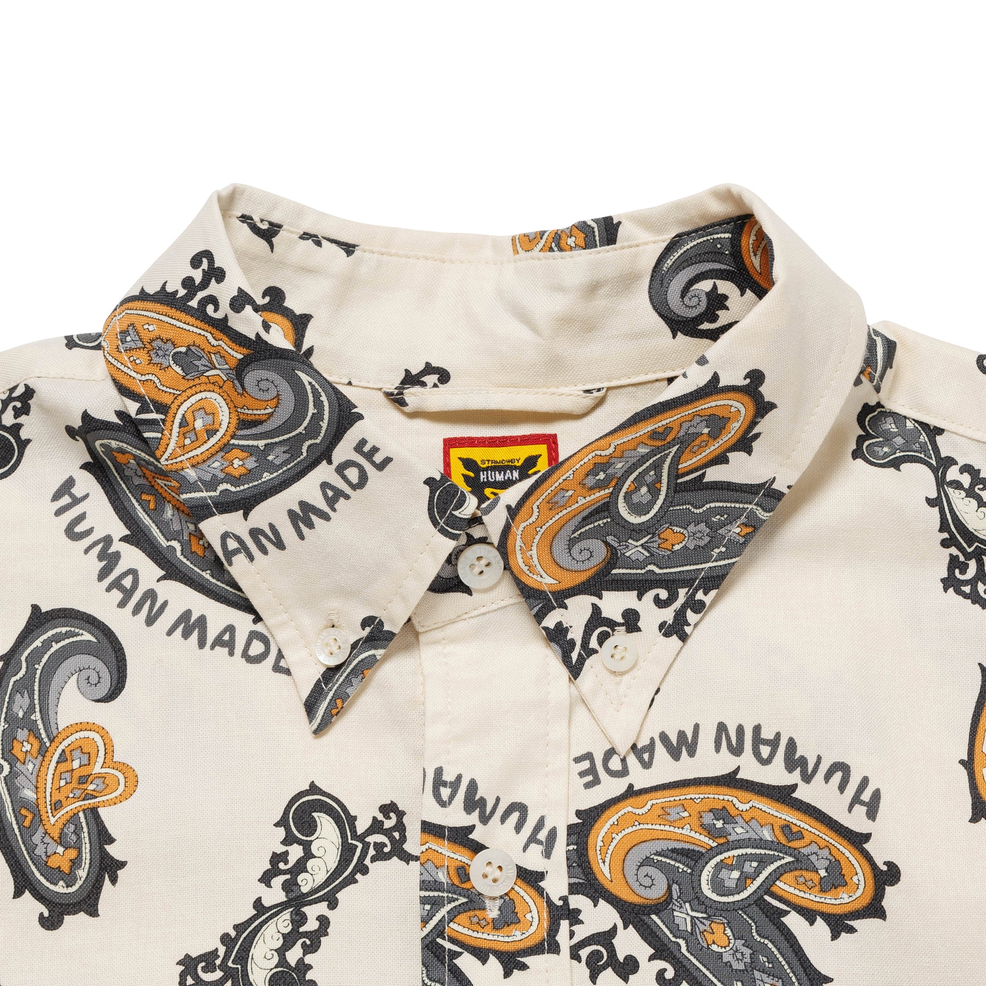 HUMAN MADE PAISLEY BD SHIRT WH-C