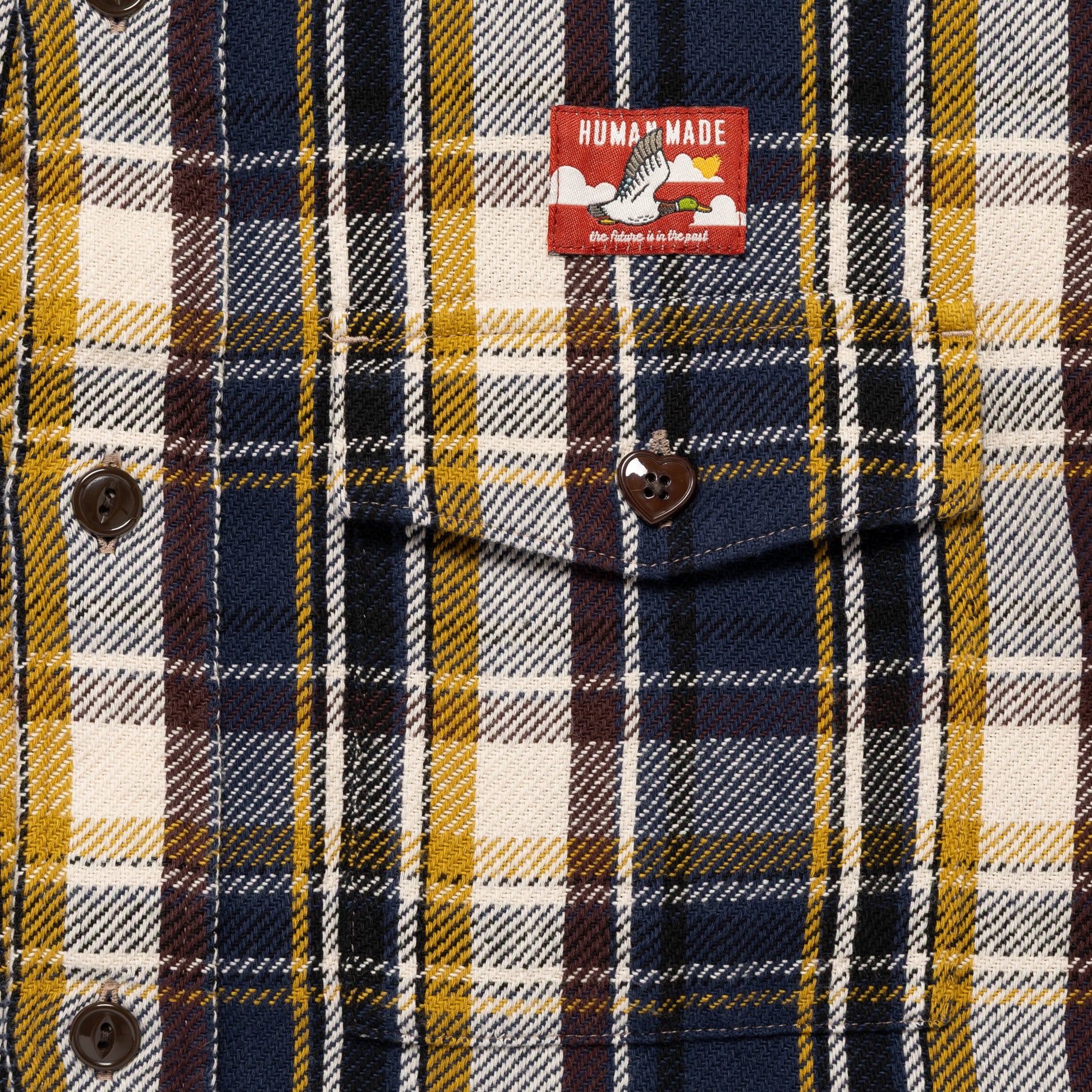 HUMAN MADE CHECK SHIRTNY-C