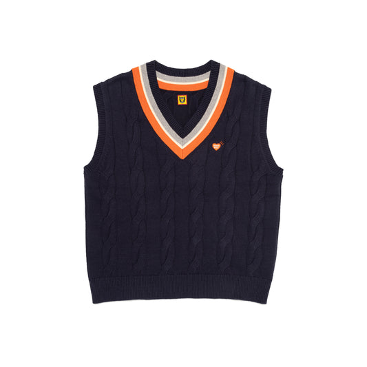 HUMAN MADE KNIT VEST BK-A