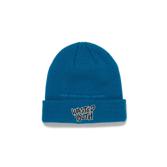 WASTED YOUTH BEANIE BL-A