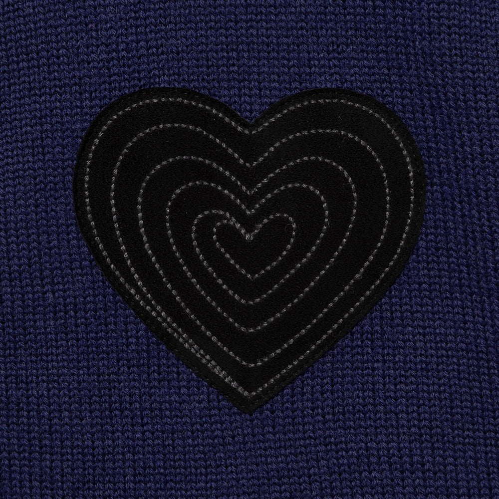 HUMAN MADE  ZIP-UP KNIT CARDIGAN NY-C