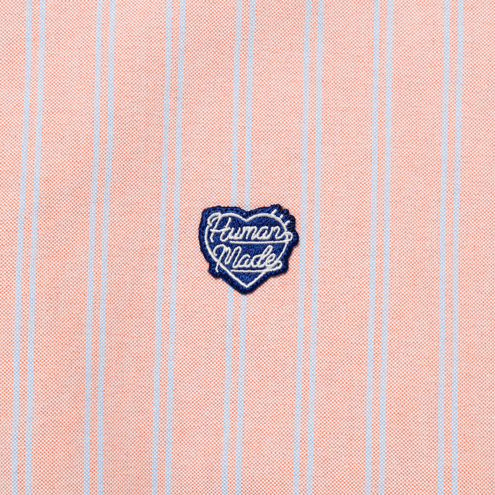 HUMAN MADE STRIPED OXFORD BD LS SHIRT RD-D