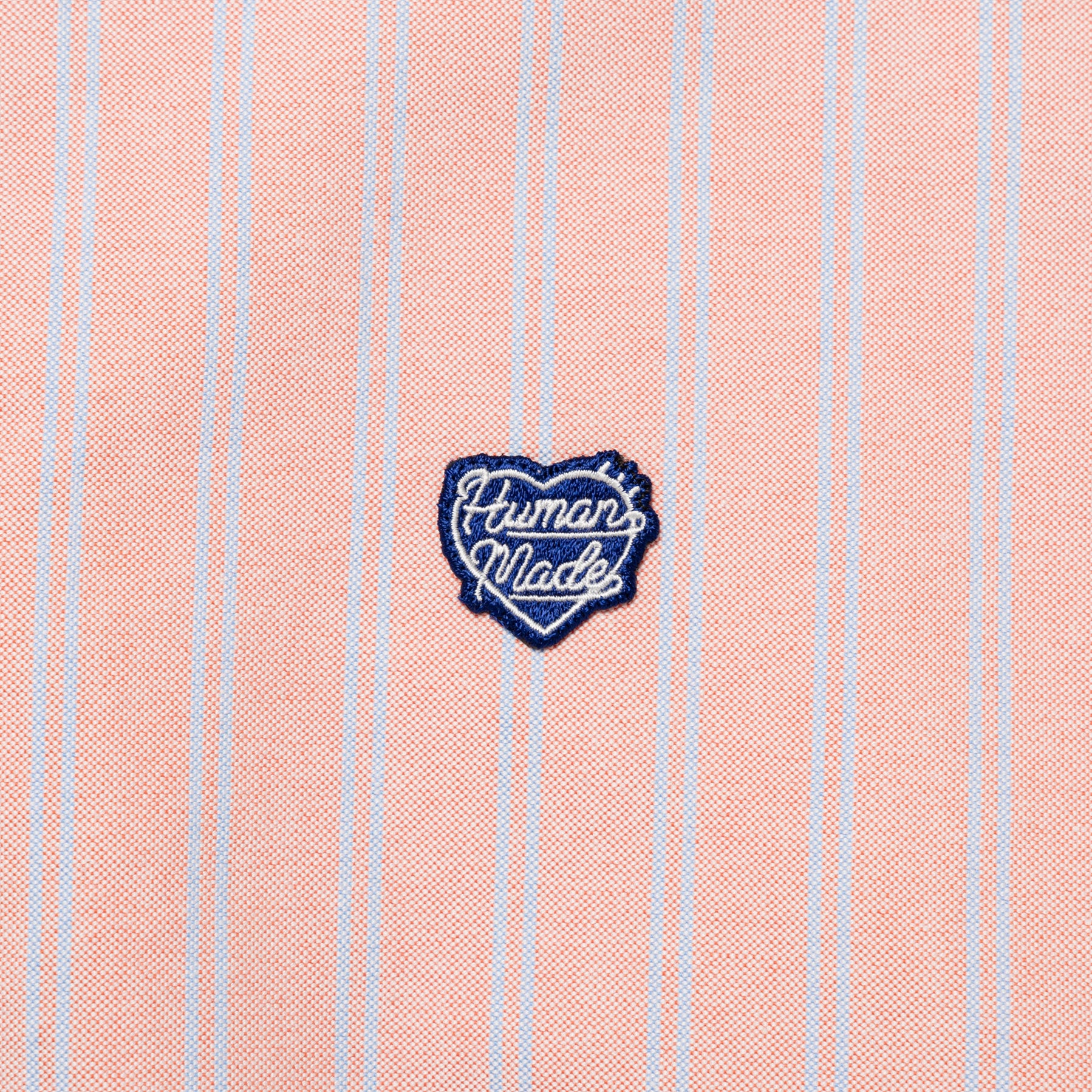 HUMAN MADE STRIPED OXFORD BD LS SHIRT RD-D