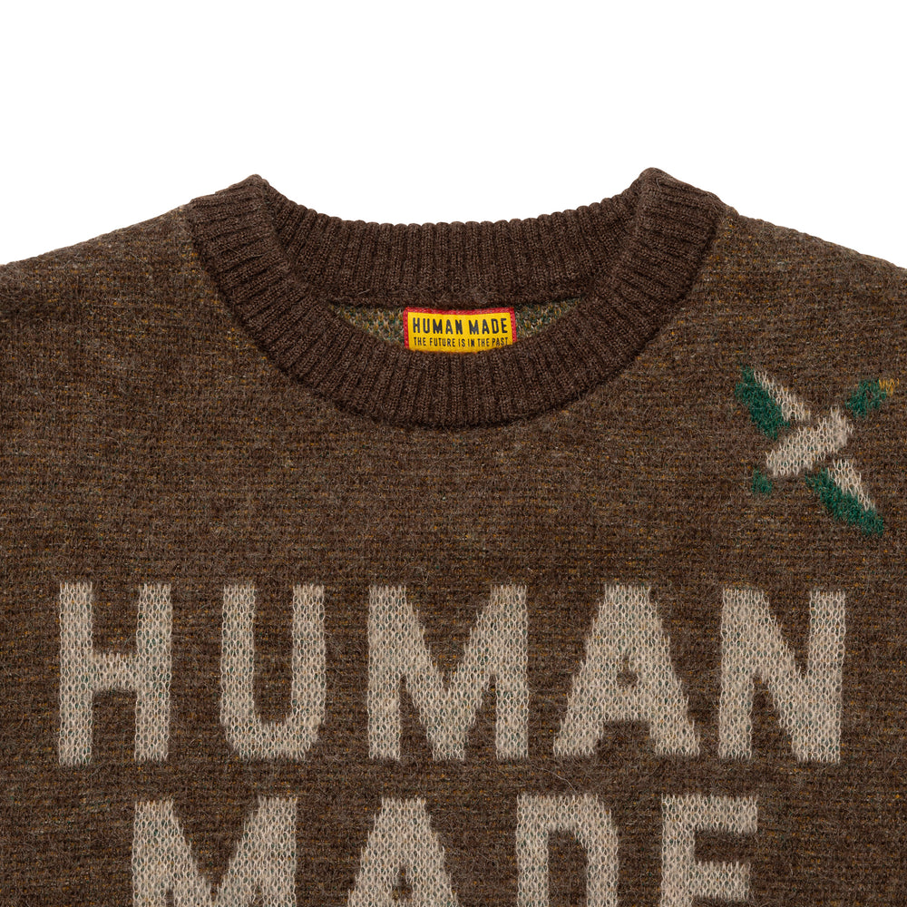 HUMAN MADE GRAPHIC KNIT SWEATERBN-C