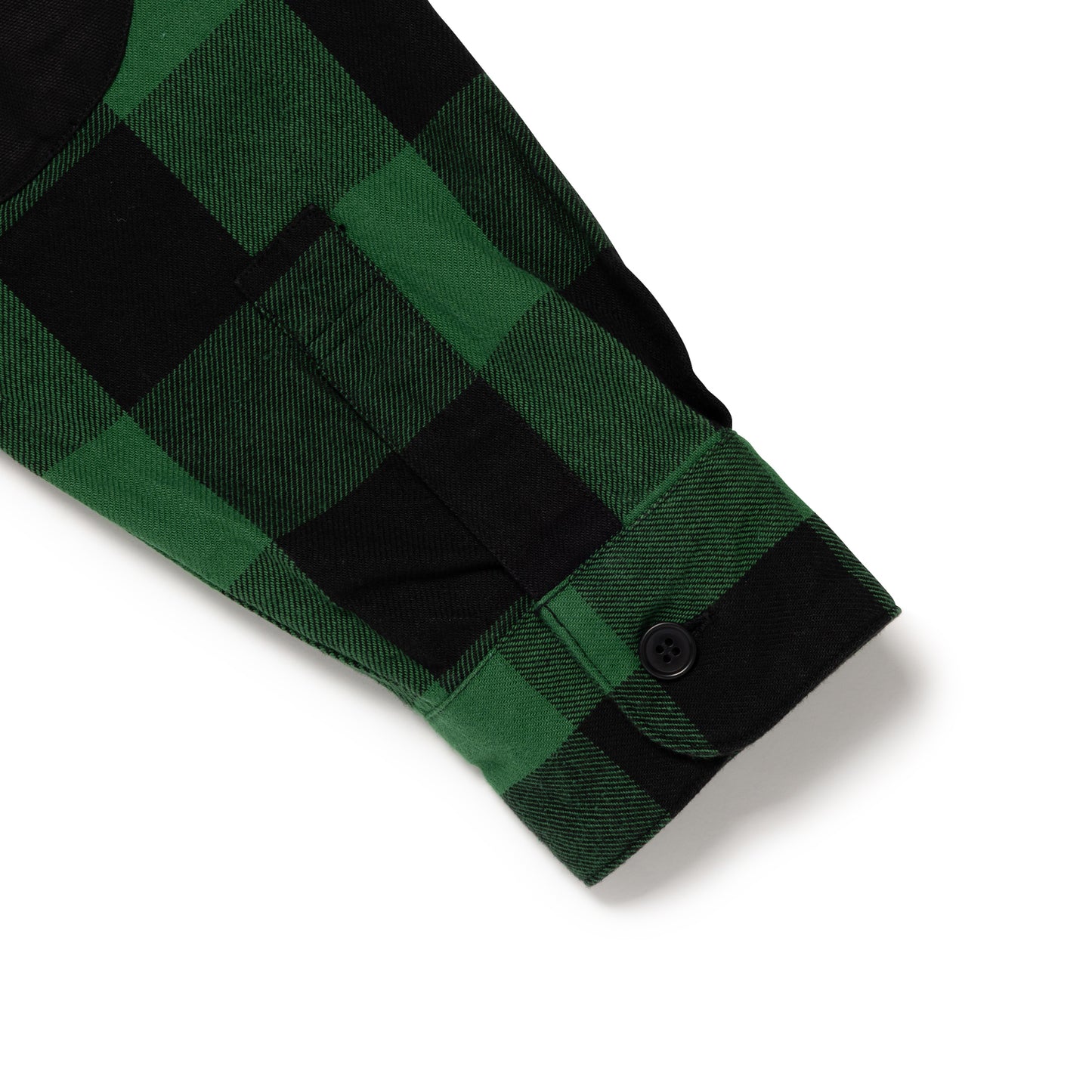 HUMAN MADE HM31-SH-009 CHECK HALF-ZIP SHIRT 2-G