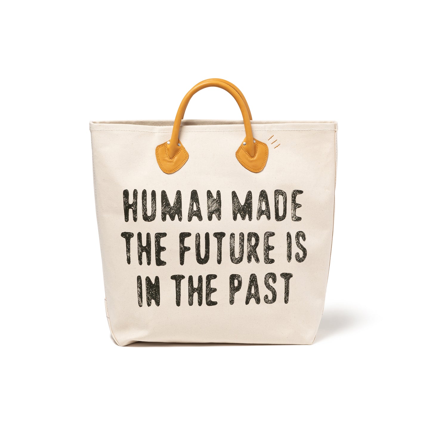 HUMAN MADE  CANVAS TOTE WH-B