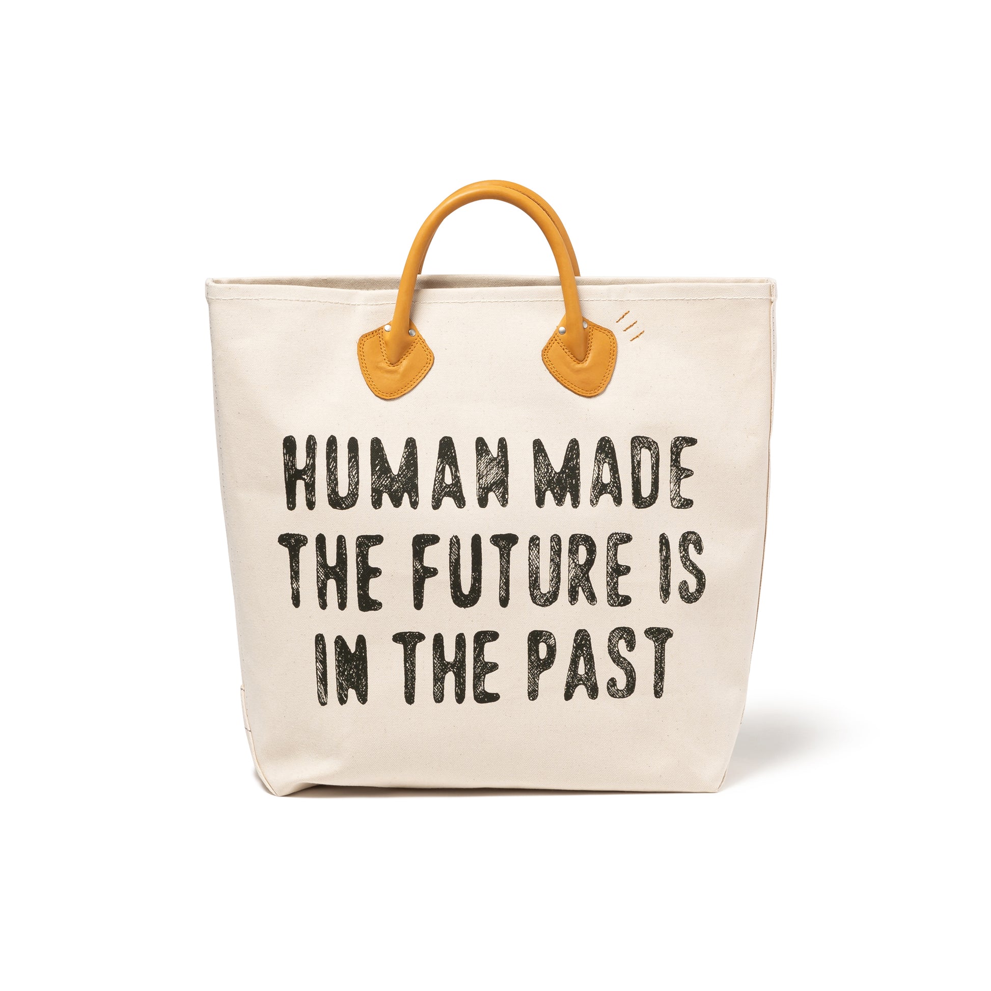 HUMAN MADE  CANVAS TOTE WH-B