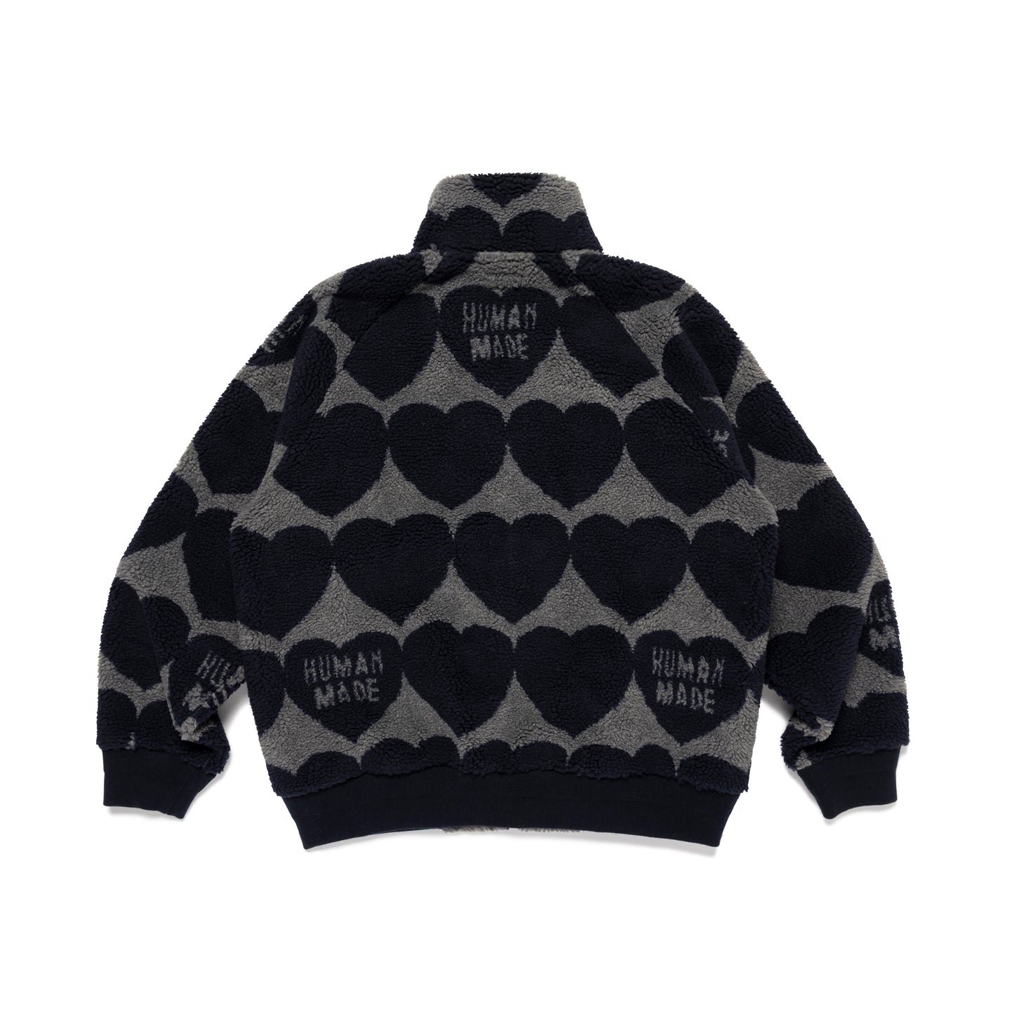 HUMAN MADE HEART FLEECE JACKET NYB