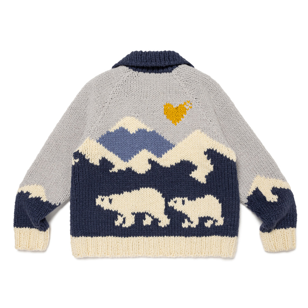 HUMAN MADE COWICHAN SWEATER NY-B