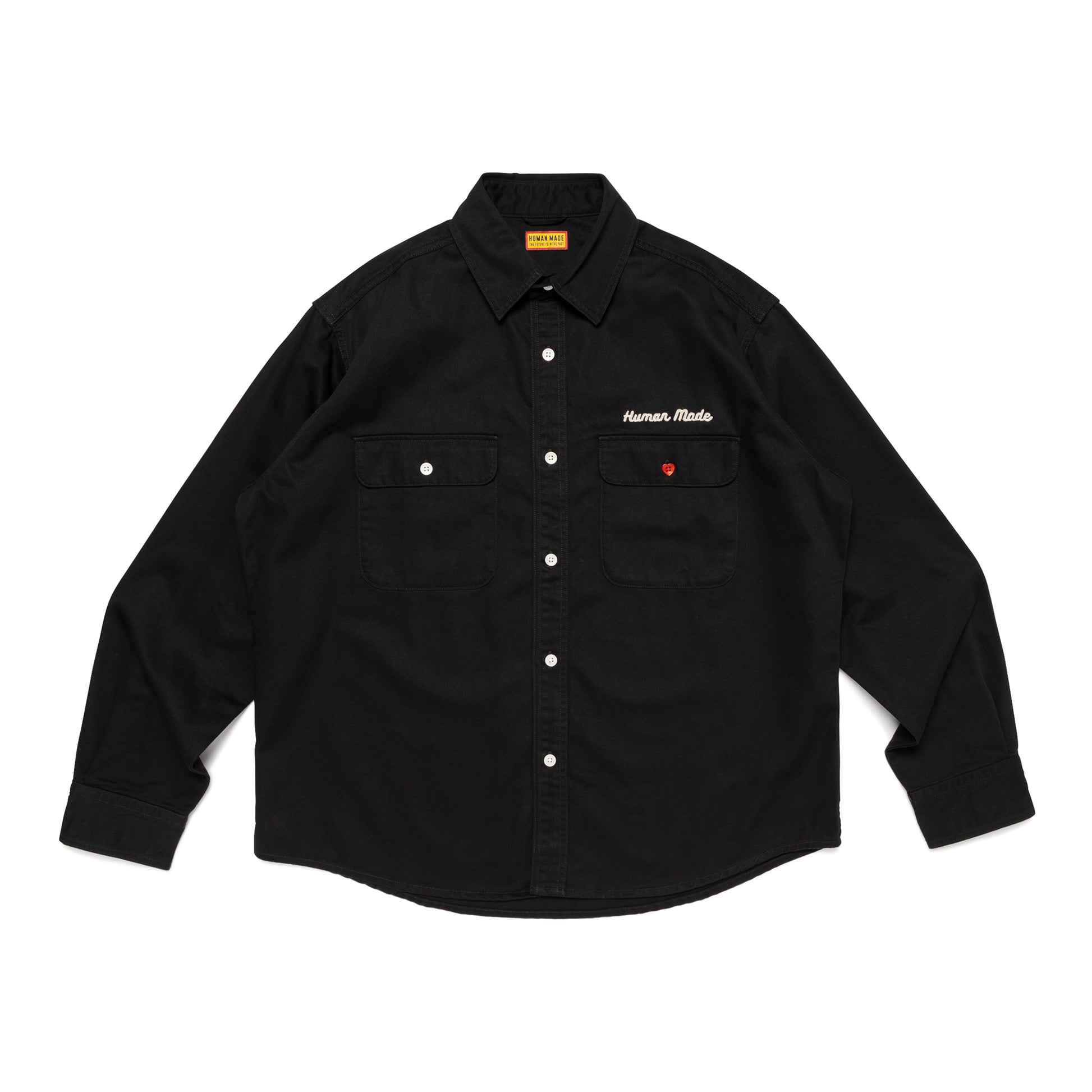 HUMAN MADE OVERSIZED SHIRT BK-A