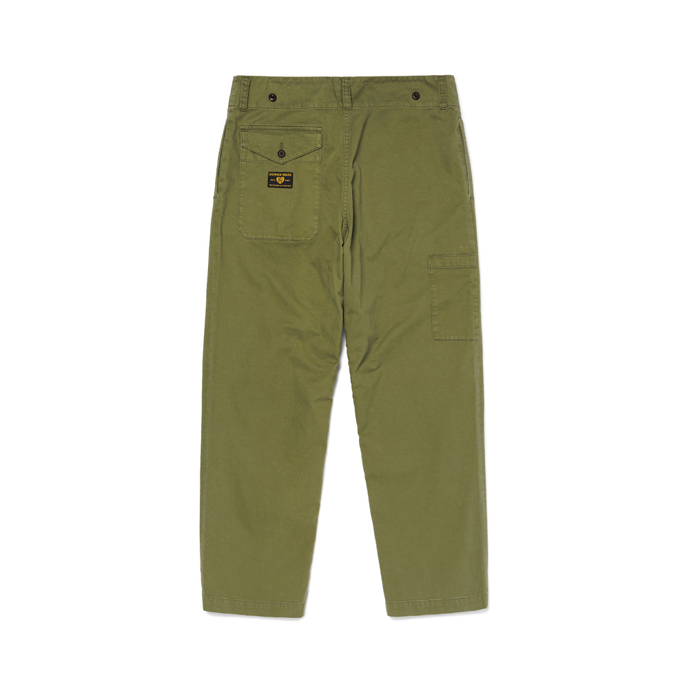 HUMAN MADE STRAIGHT CARGO PANTS OD-B