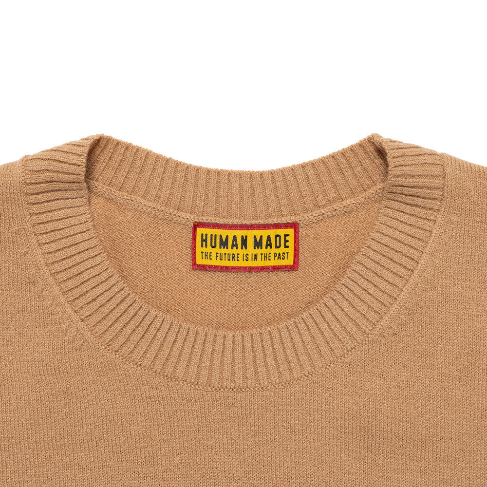 HUMAN MADE HEART BADGE KNIT SWEATER BG-C