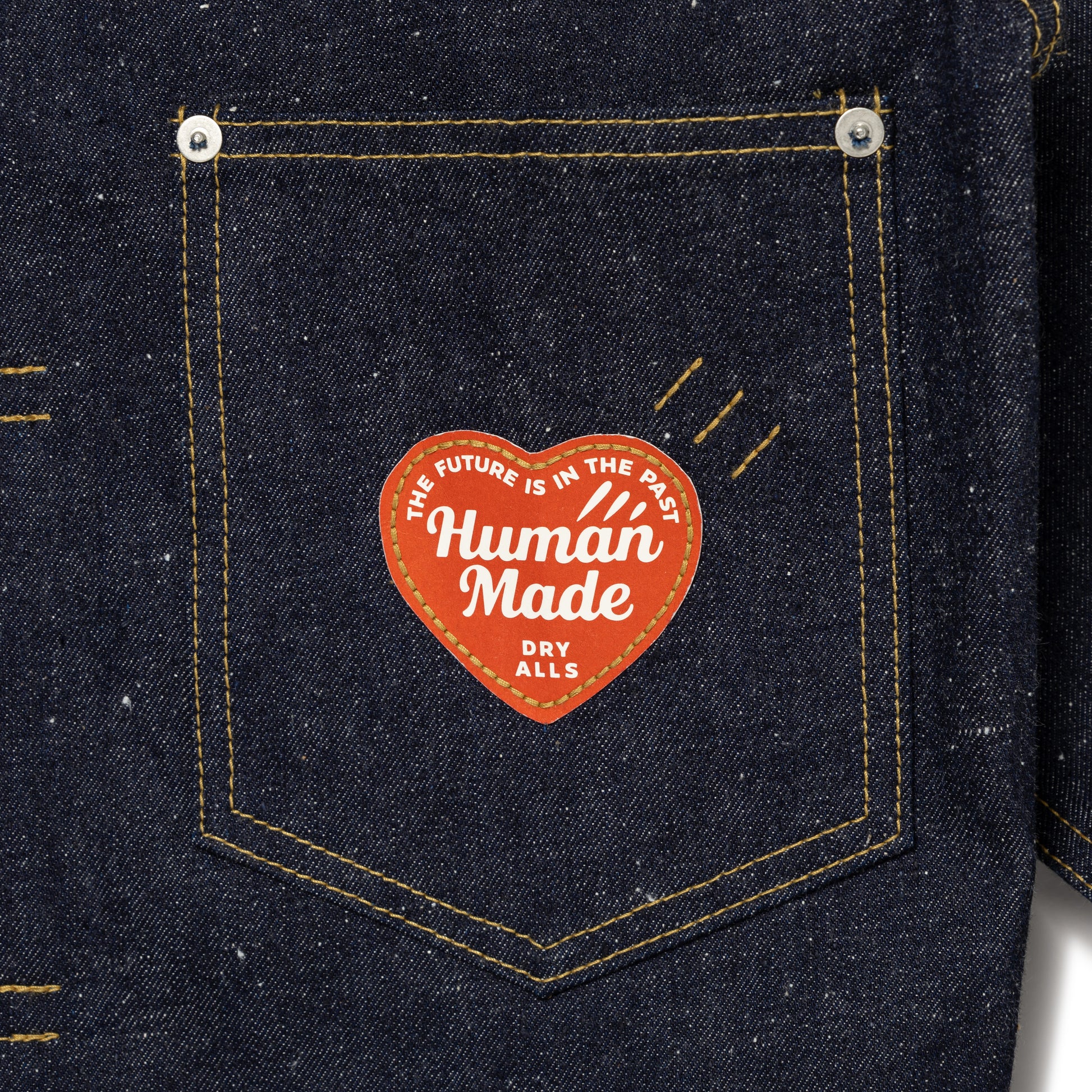 HUMAN MADE DENIM WORK JACKET PAST IN-C