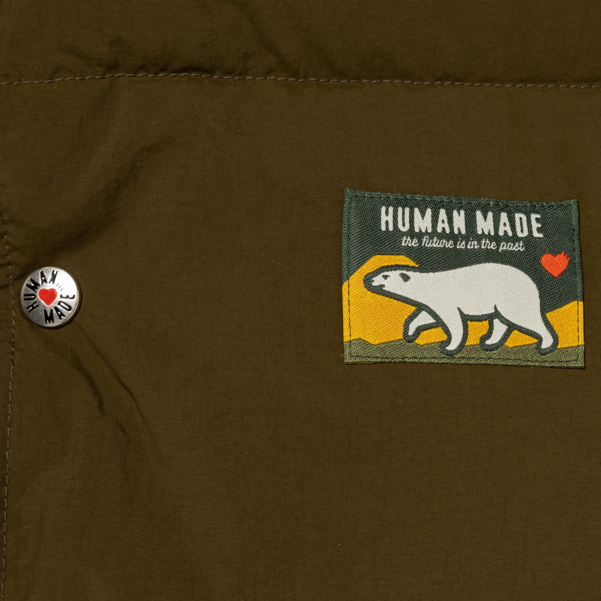 HUMAN MADE REVERSIBLE DOWN VEST 1-E