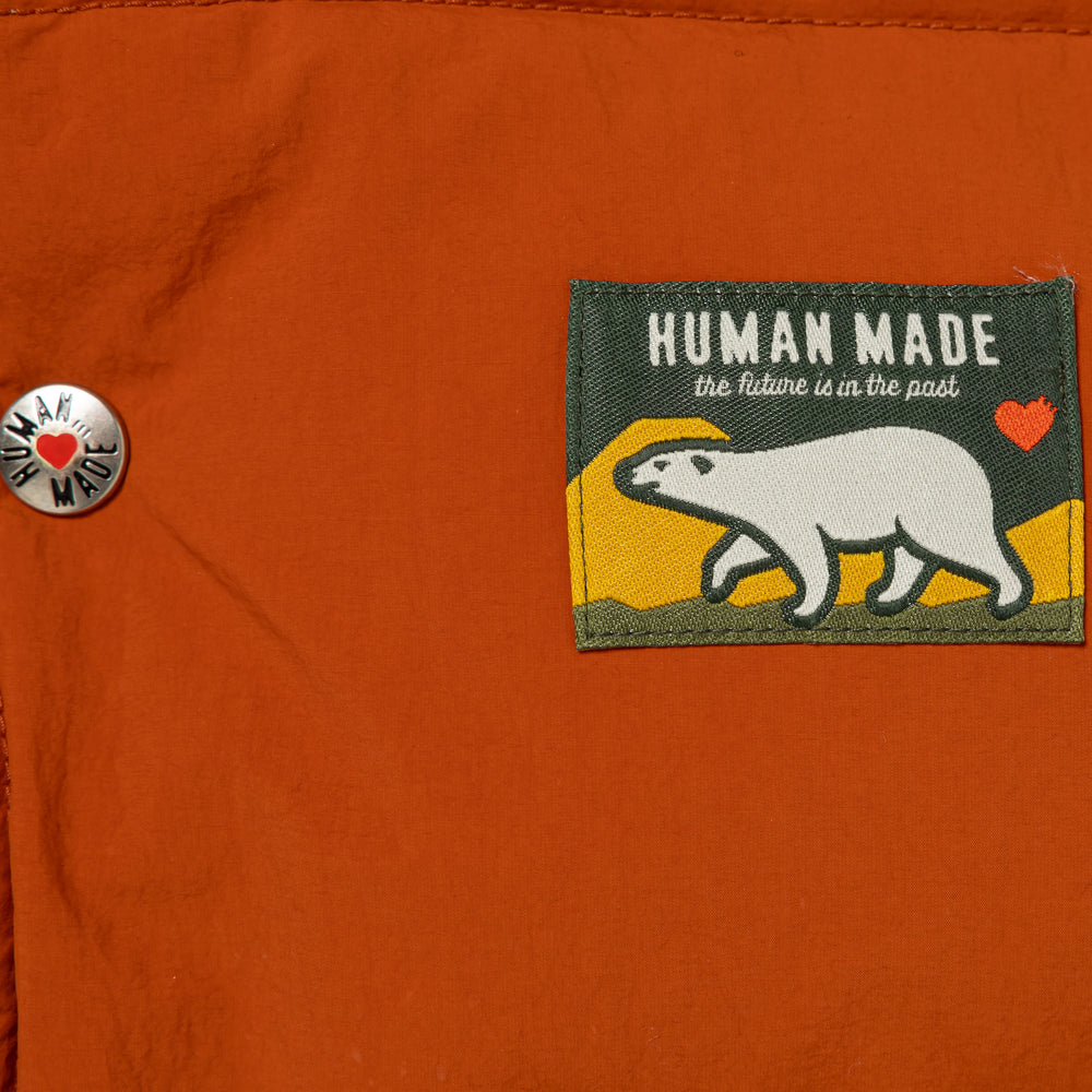 HUMAN MADE REVERSIBLE DOWN VEST 3-E